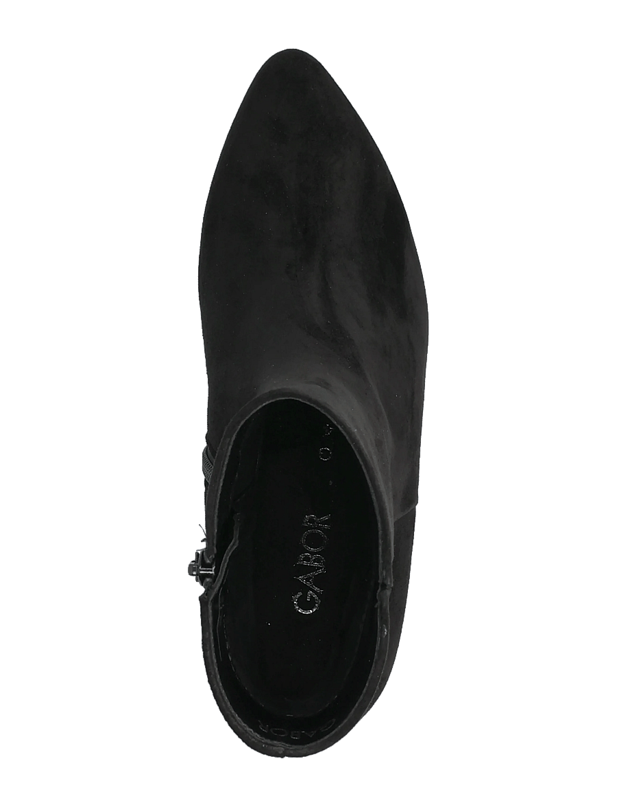 Gabor - Ankle boot - kontsaga poolsaapad - black - 3