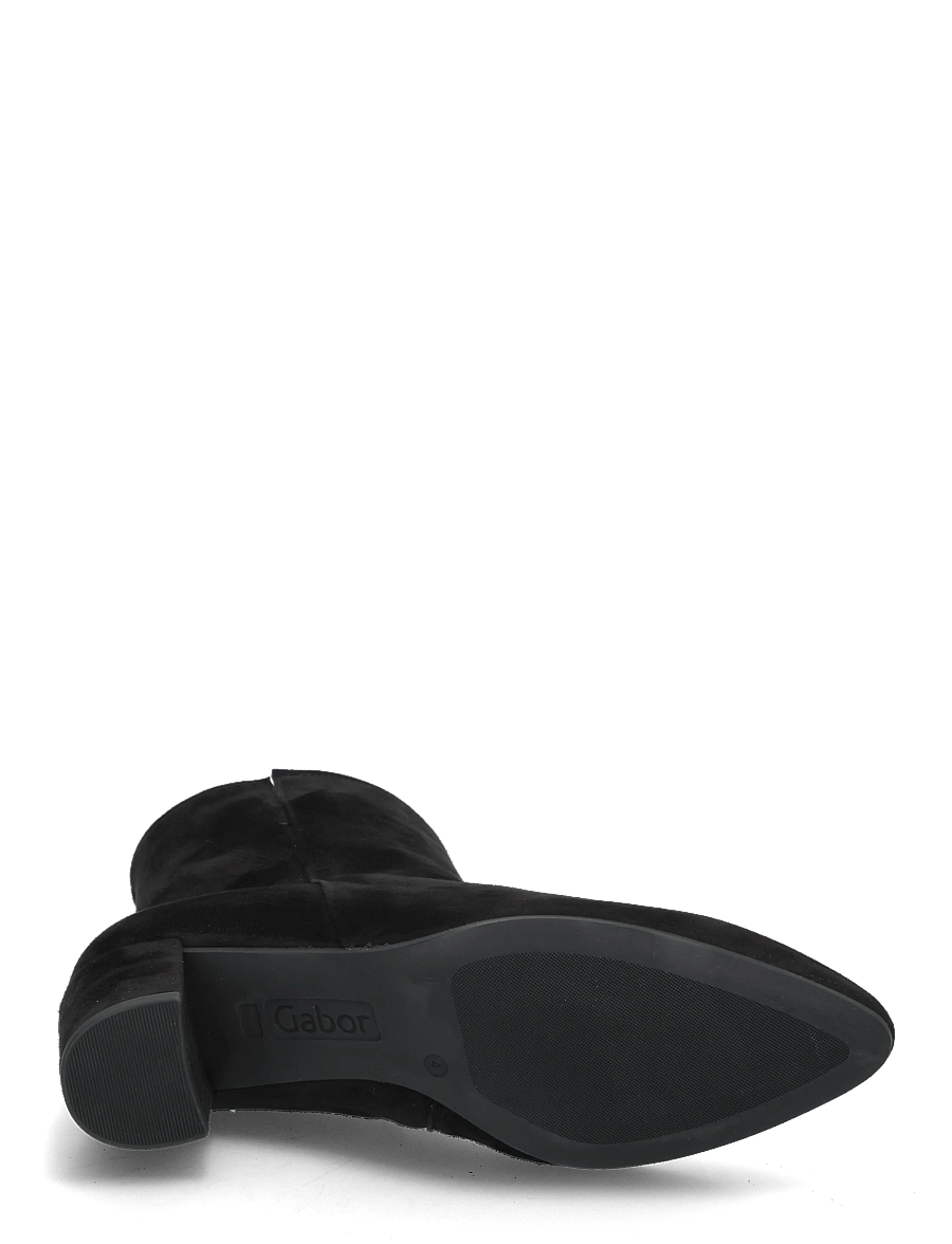Gabor - Ankle boot - kontsaga poolsaapad - black - 4