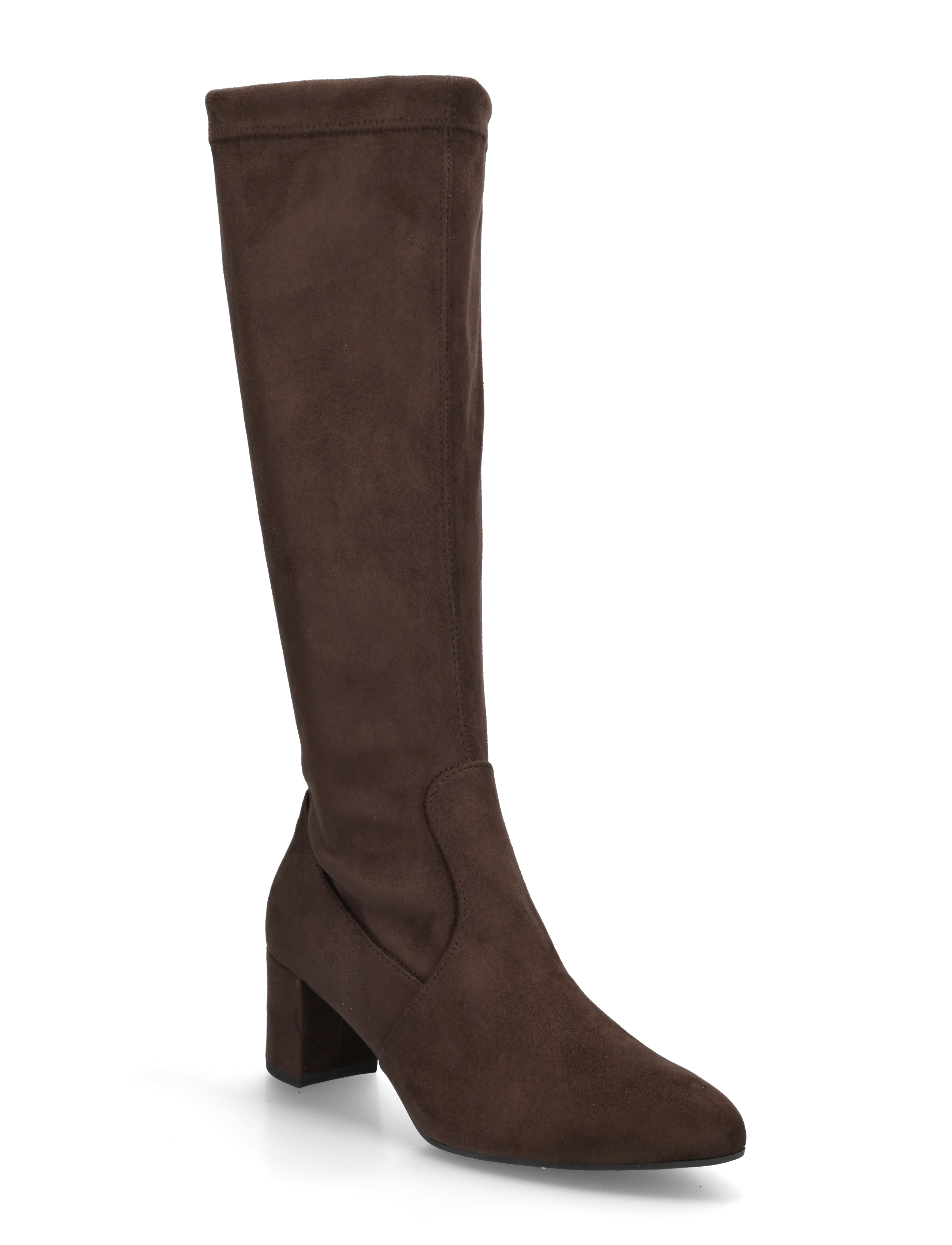 Gabor Boot - Knähöga stövlar - DARK BROWN / brown
