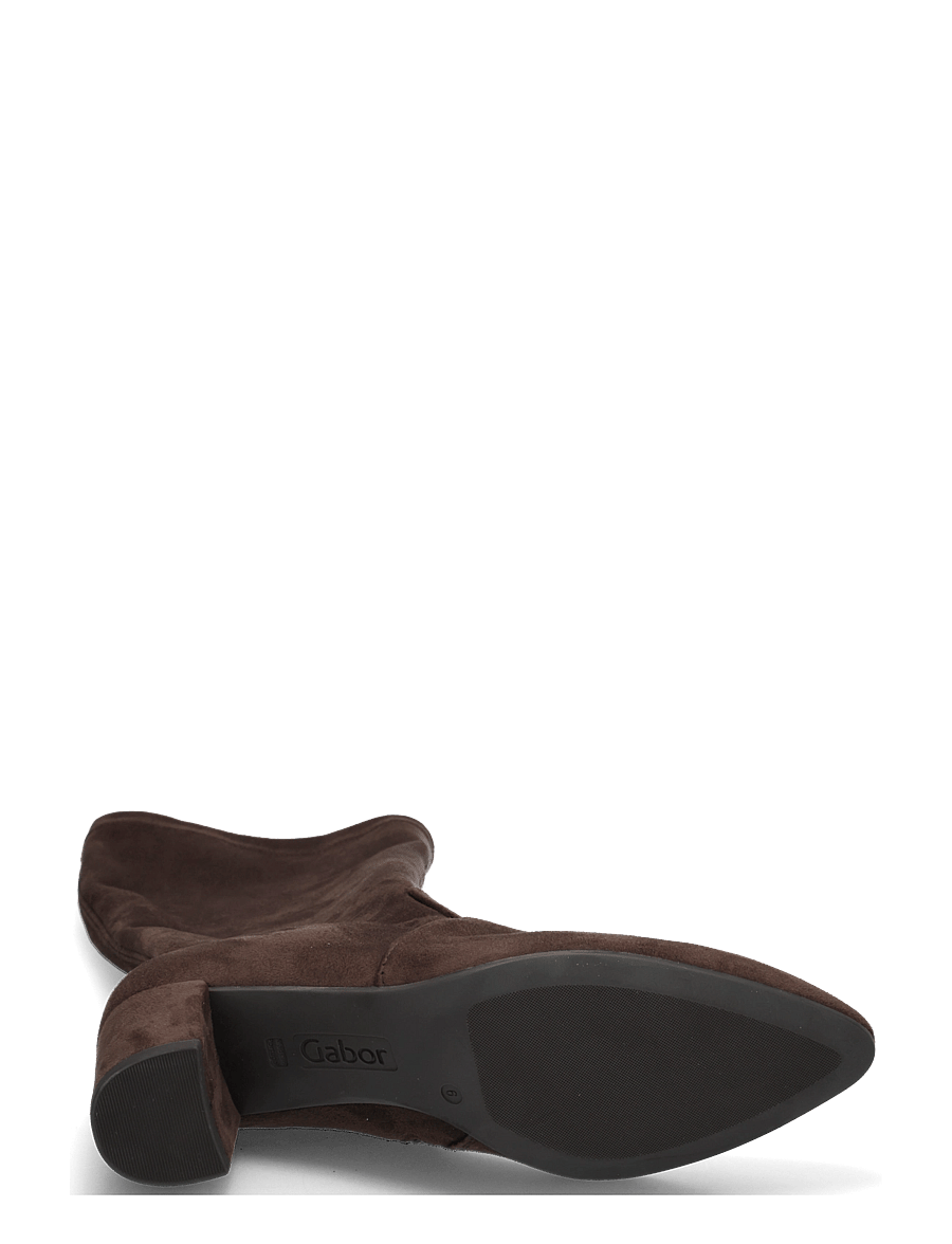 Gabor - Boot - langskaftede støvler - dark brown - 4
