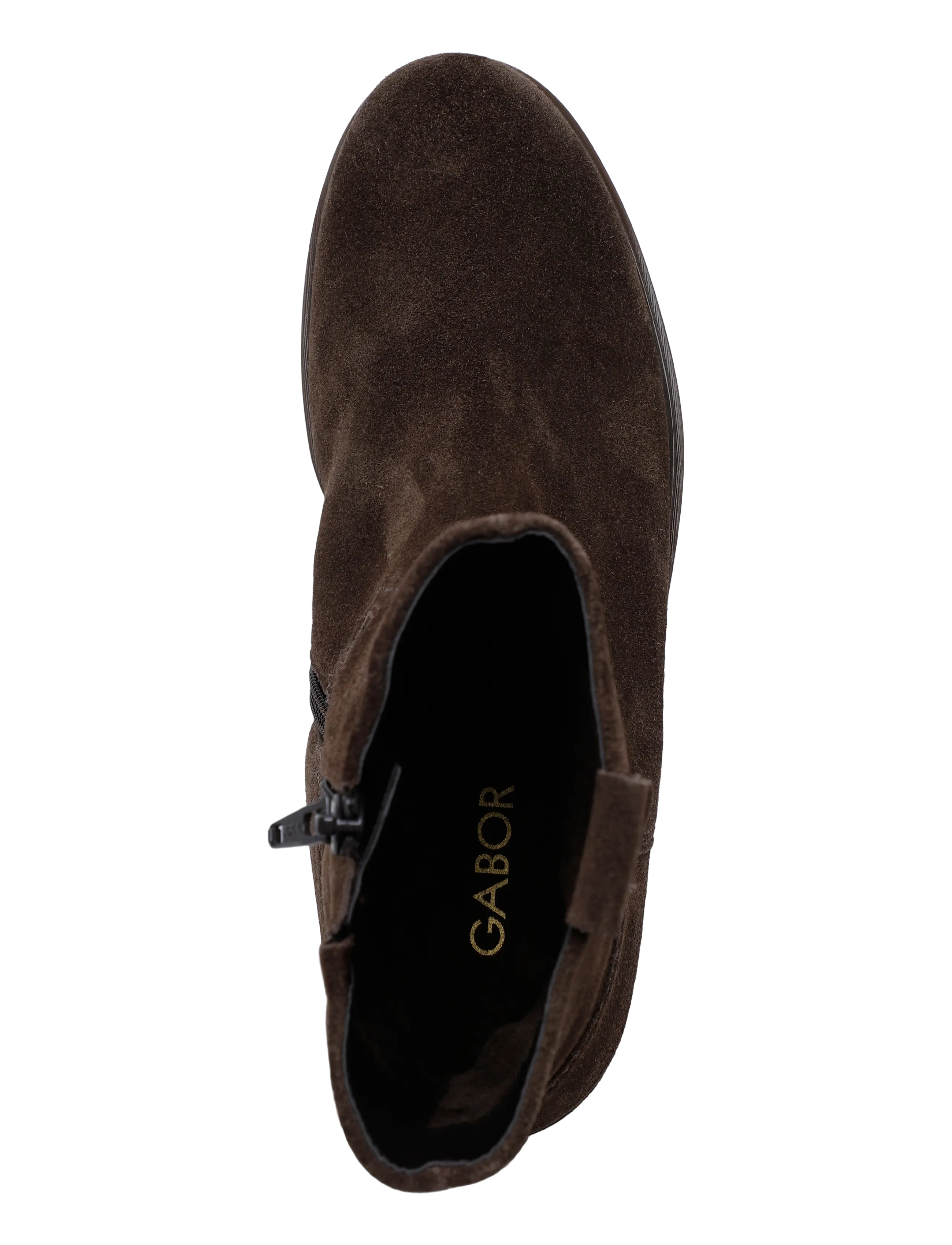 Gabor - Ankle boot - kontsaga poolsaapad - dark brown - 3