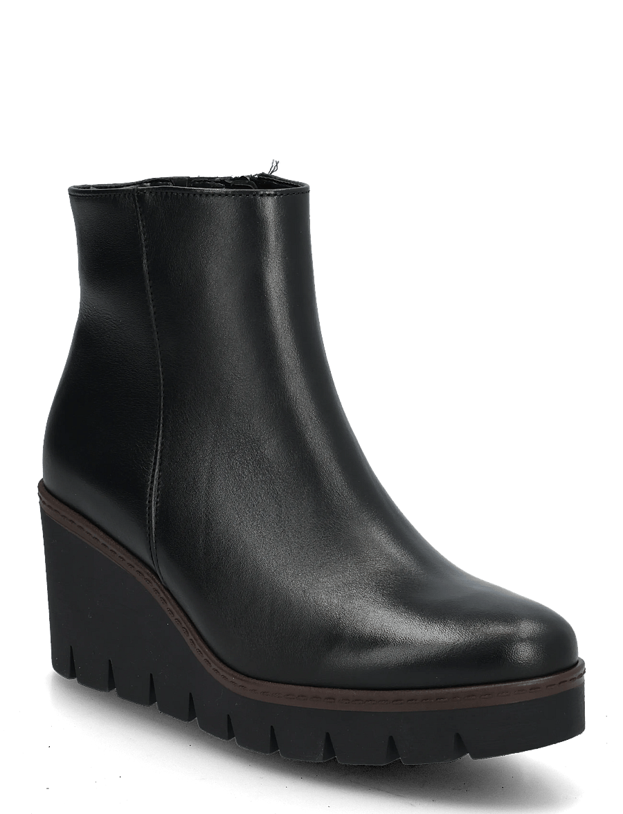 Gabor - Wedge ankle boot - stövletter - black - 0