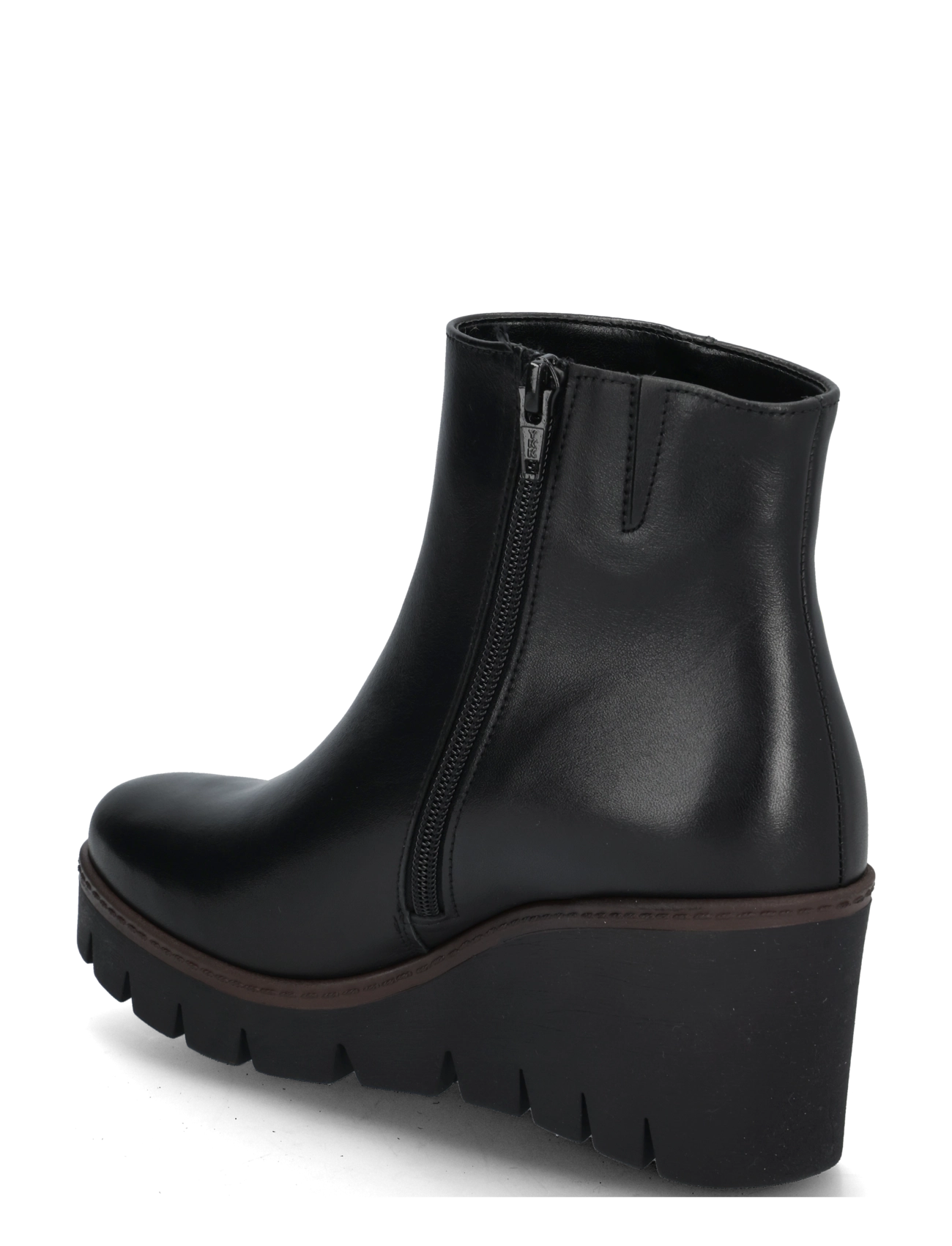 Gabor - Wedge ankle boot - stiefeletten mit absatz - black - 1