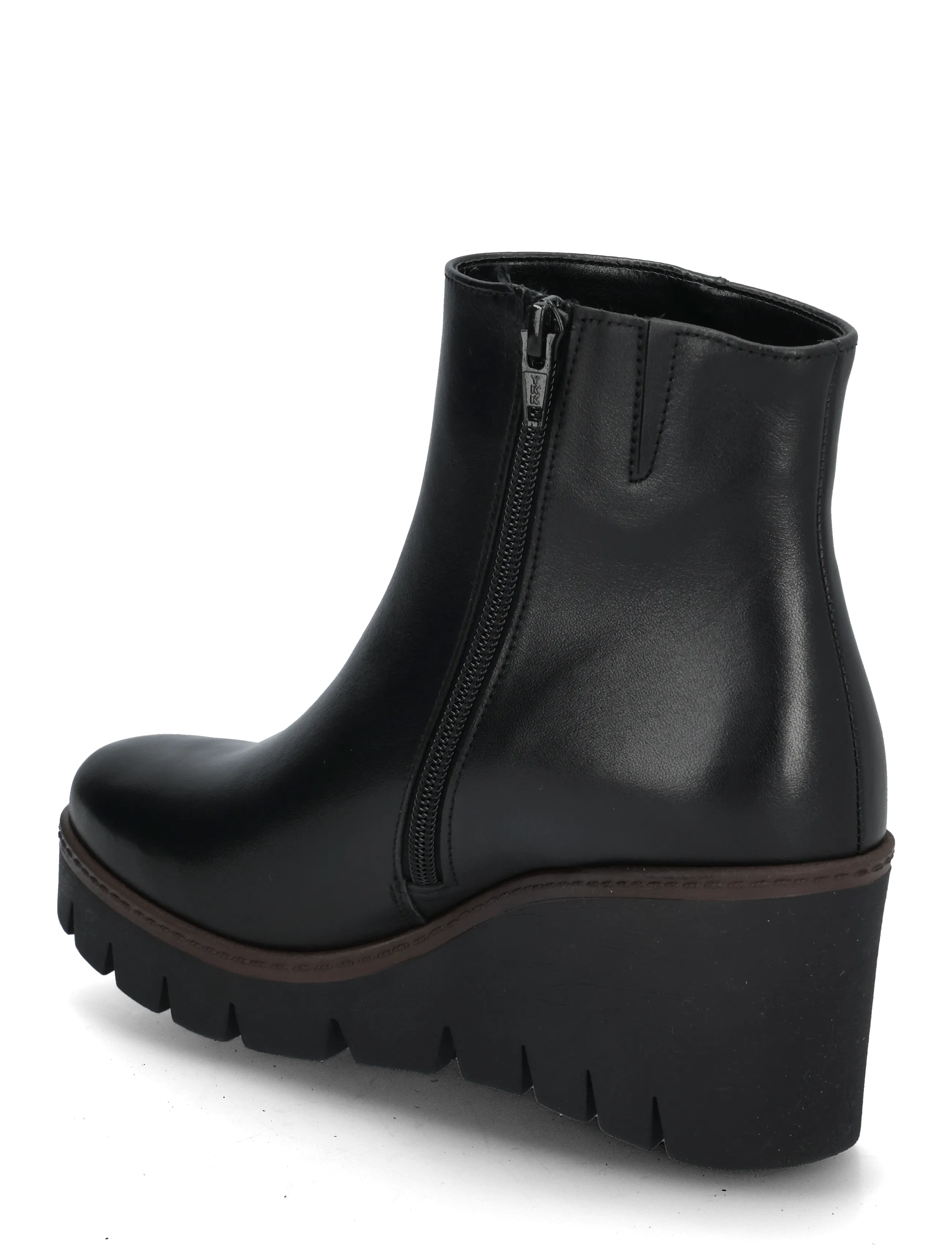Gabor - Wedge ankle boot - stövletter - black - 1