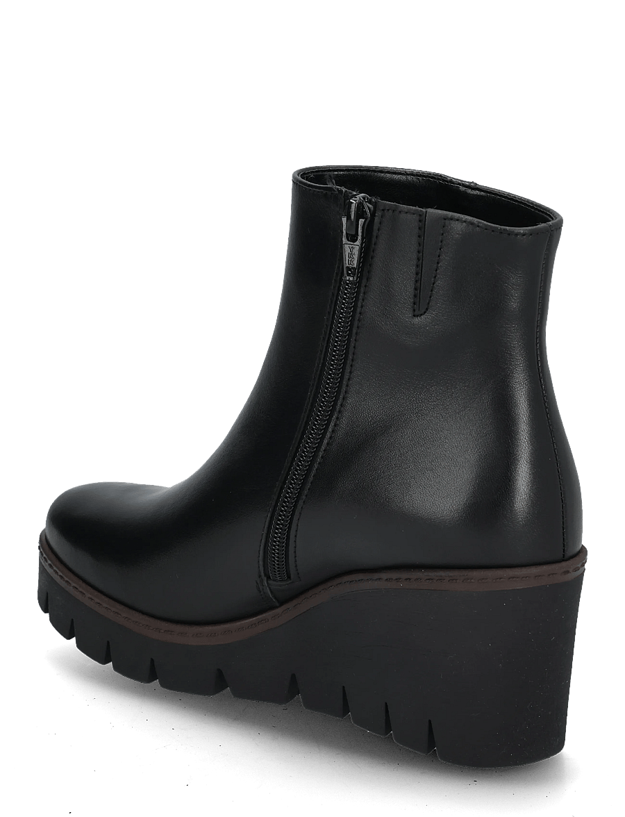 Gabor - Wedge ankle boot - stövletter - black - 1