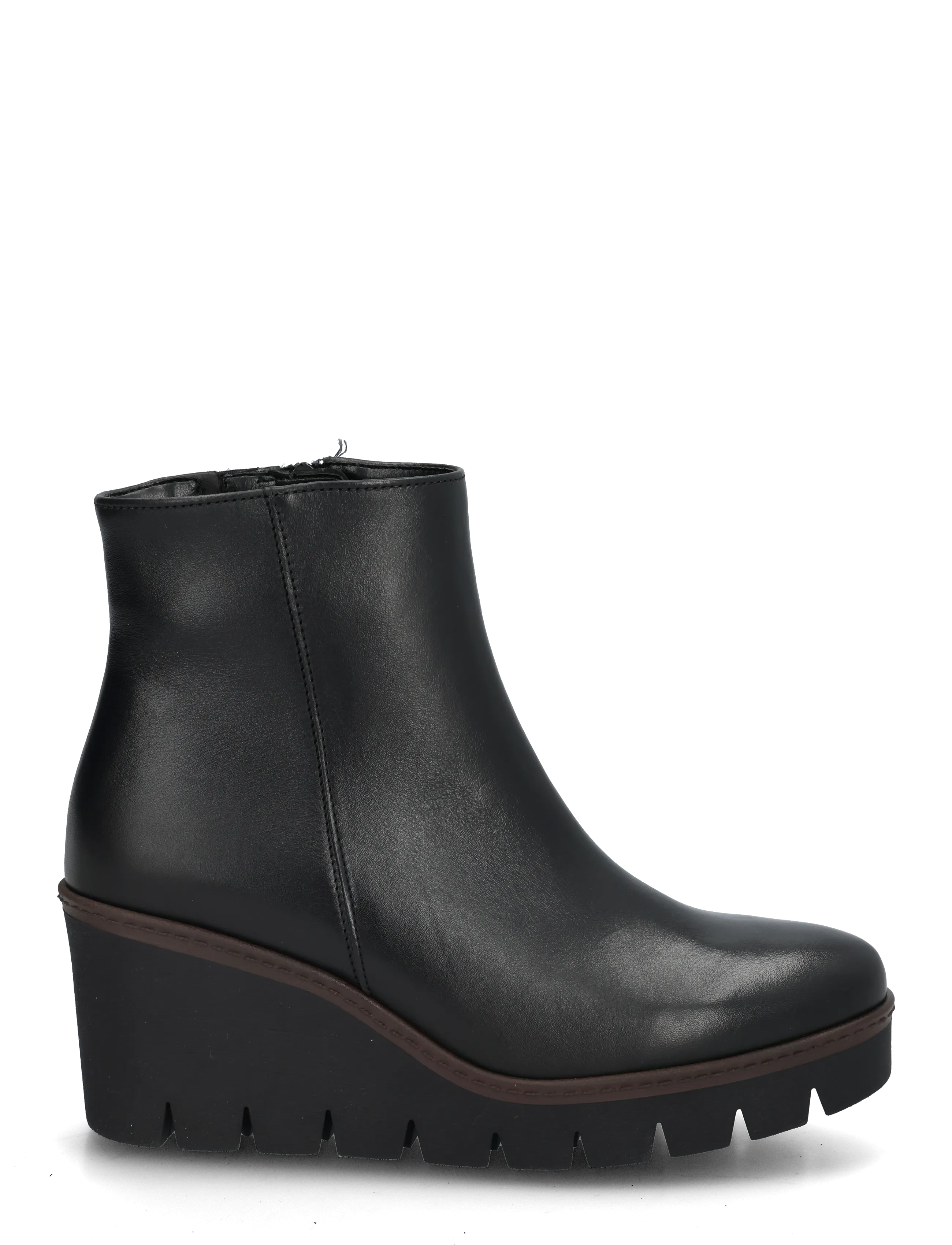 Gabor - Wedge ankle boot - stövletter - black - 2