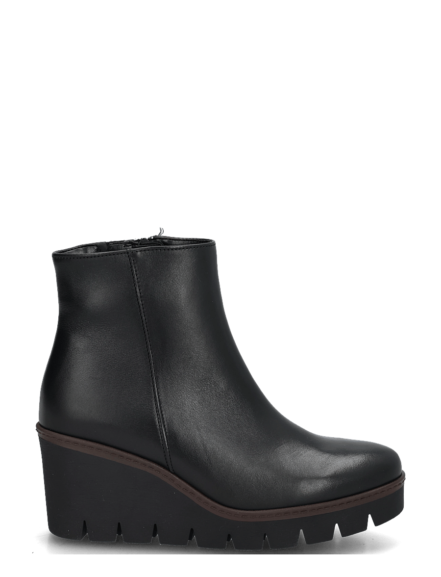 Gabor - Wedge ankle boot - stiefeletten mit absatz - black - 2