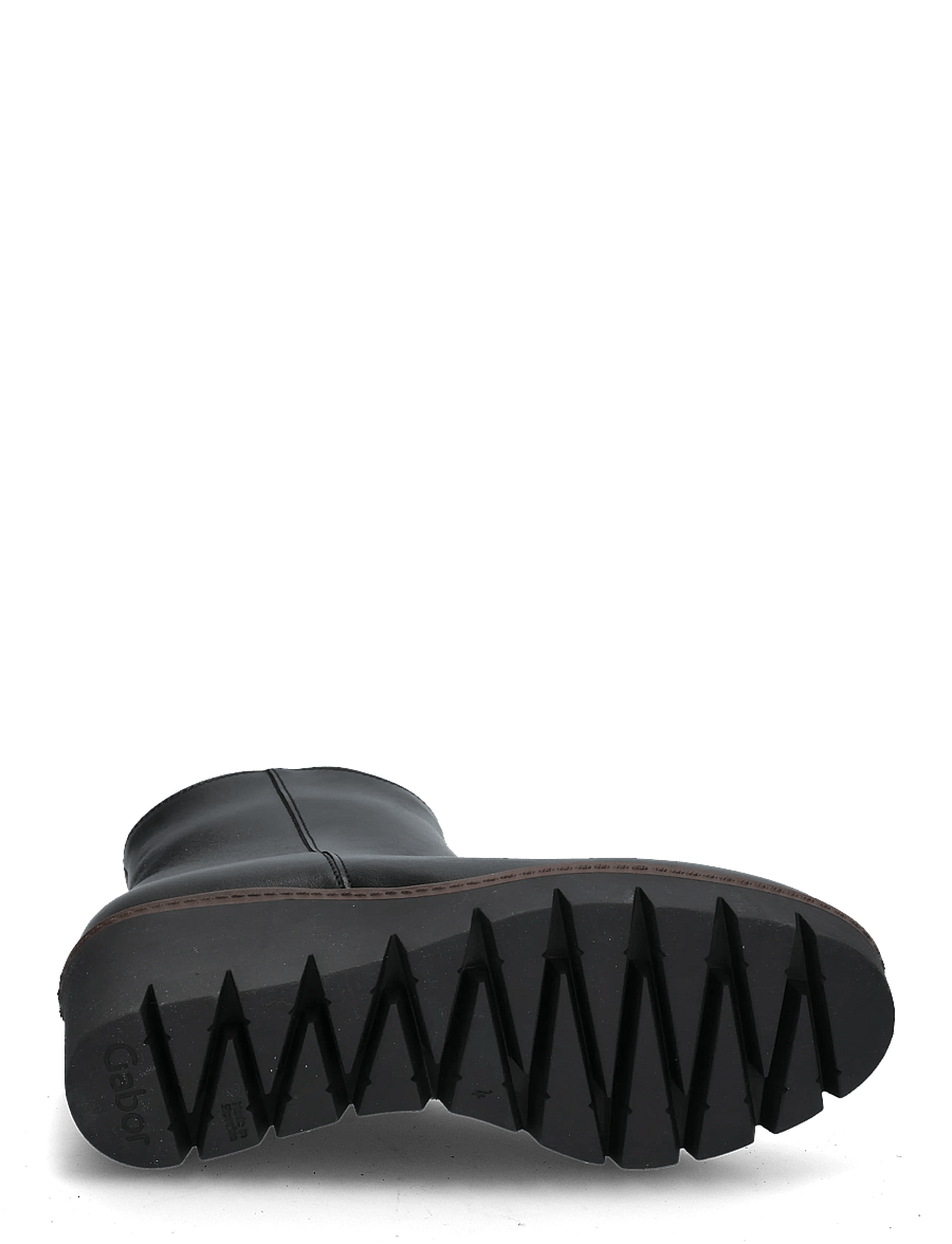Gabor - Wedge ankle boot - stövletter - black - 4