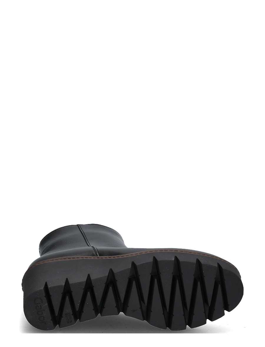 Gabor - Wedge ankle boot - stiefeletten mit absatz - black - 4