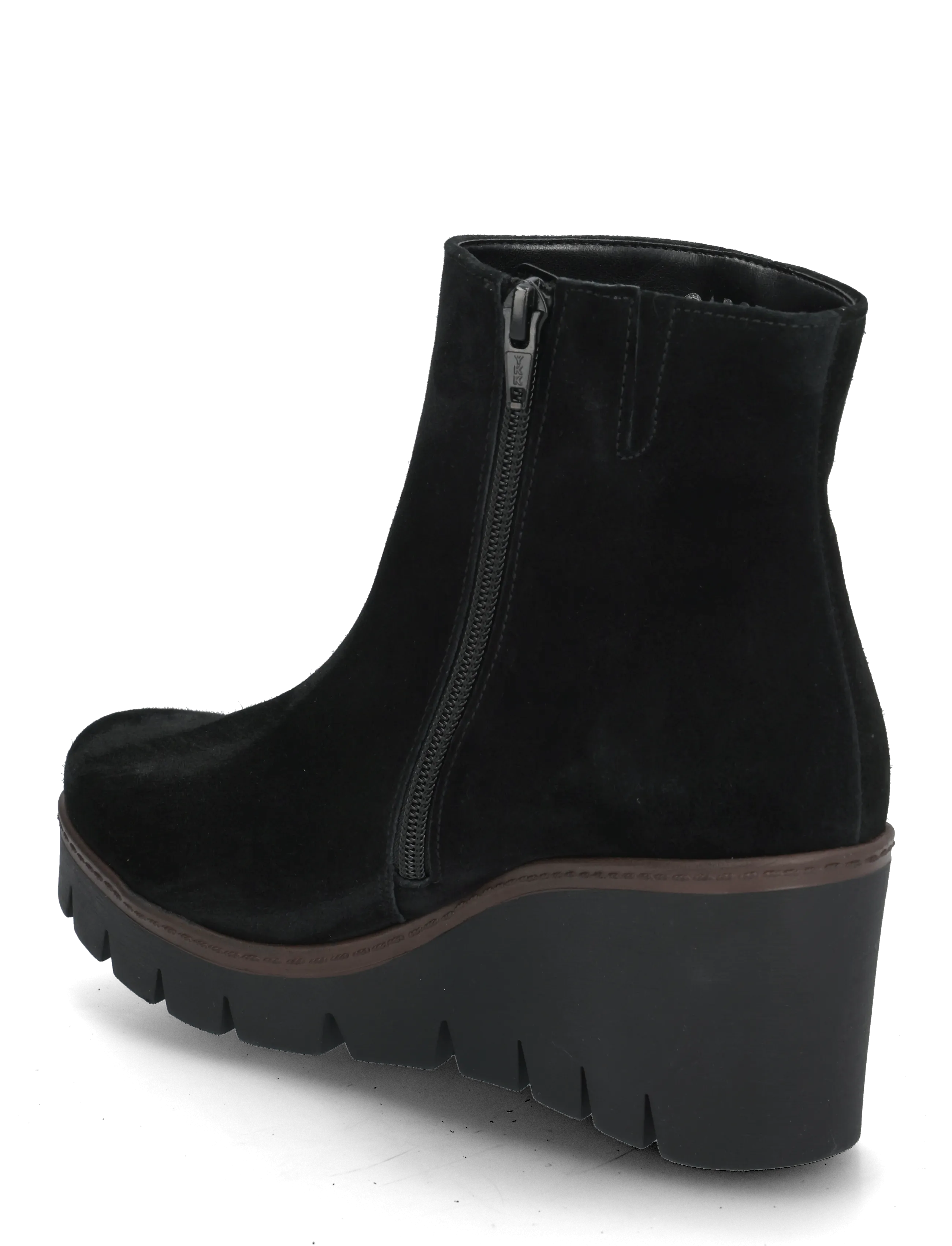 Gabor - Wedge ankle boot - stiefeletten mit absatz - black - 1
