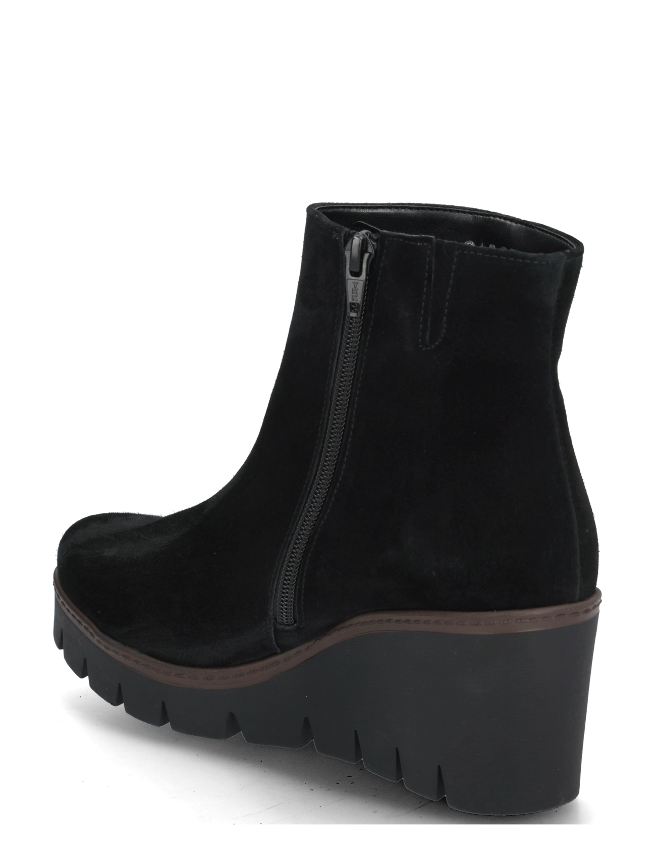 Gabor - Wedge ankle boot - stövletter - black - 1