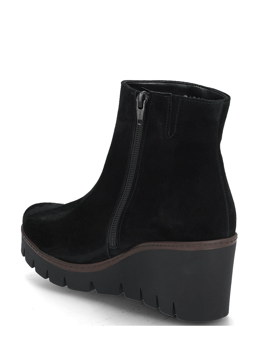 Gabor - Wedge ankle boot - stövletter - black - 1