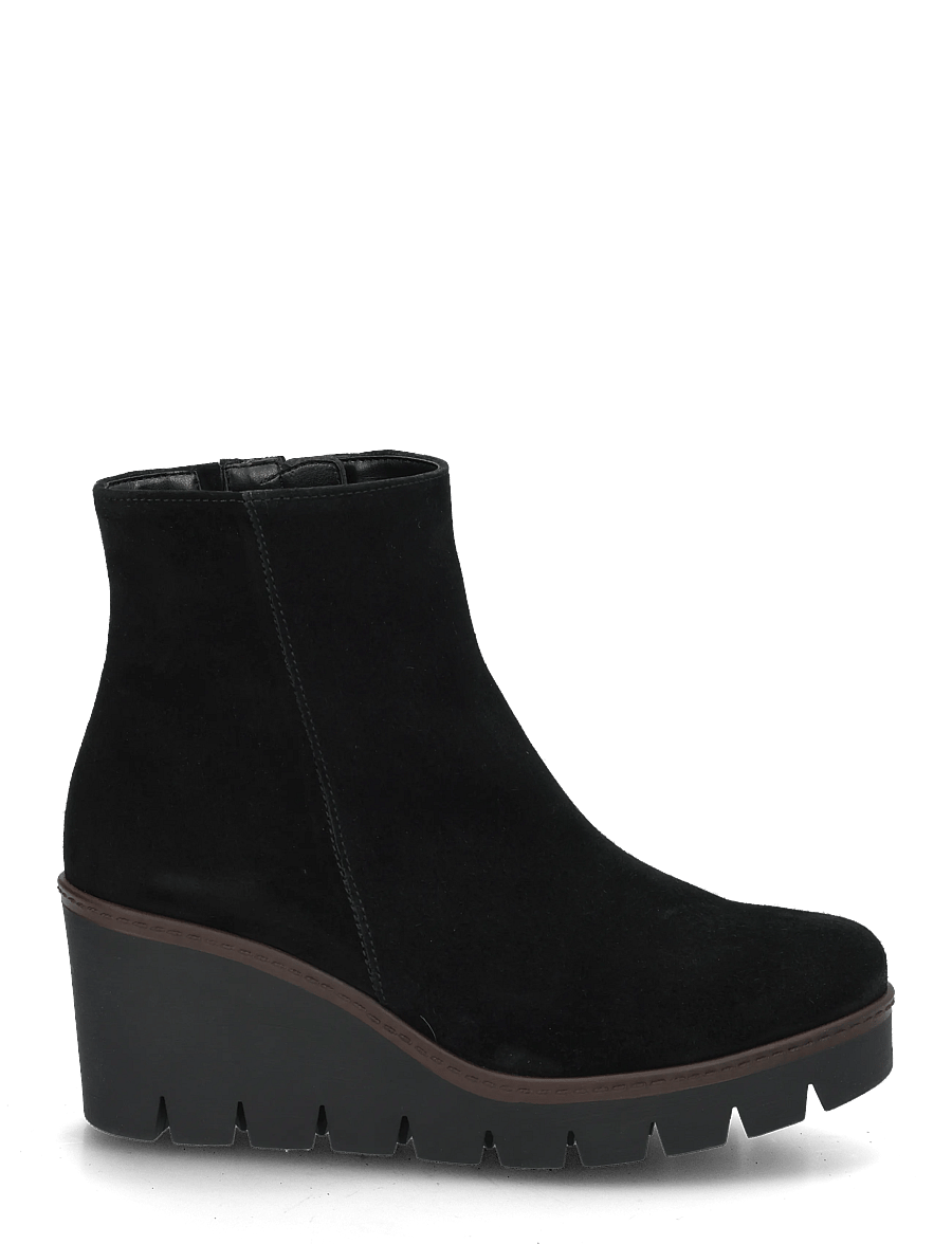 Gabor - Wedge ankle boot - stiefeletten mit absatz - black - 2