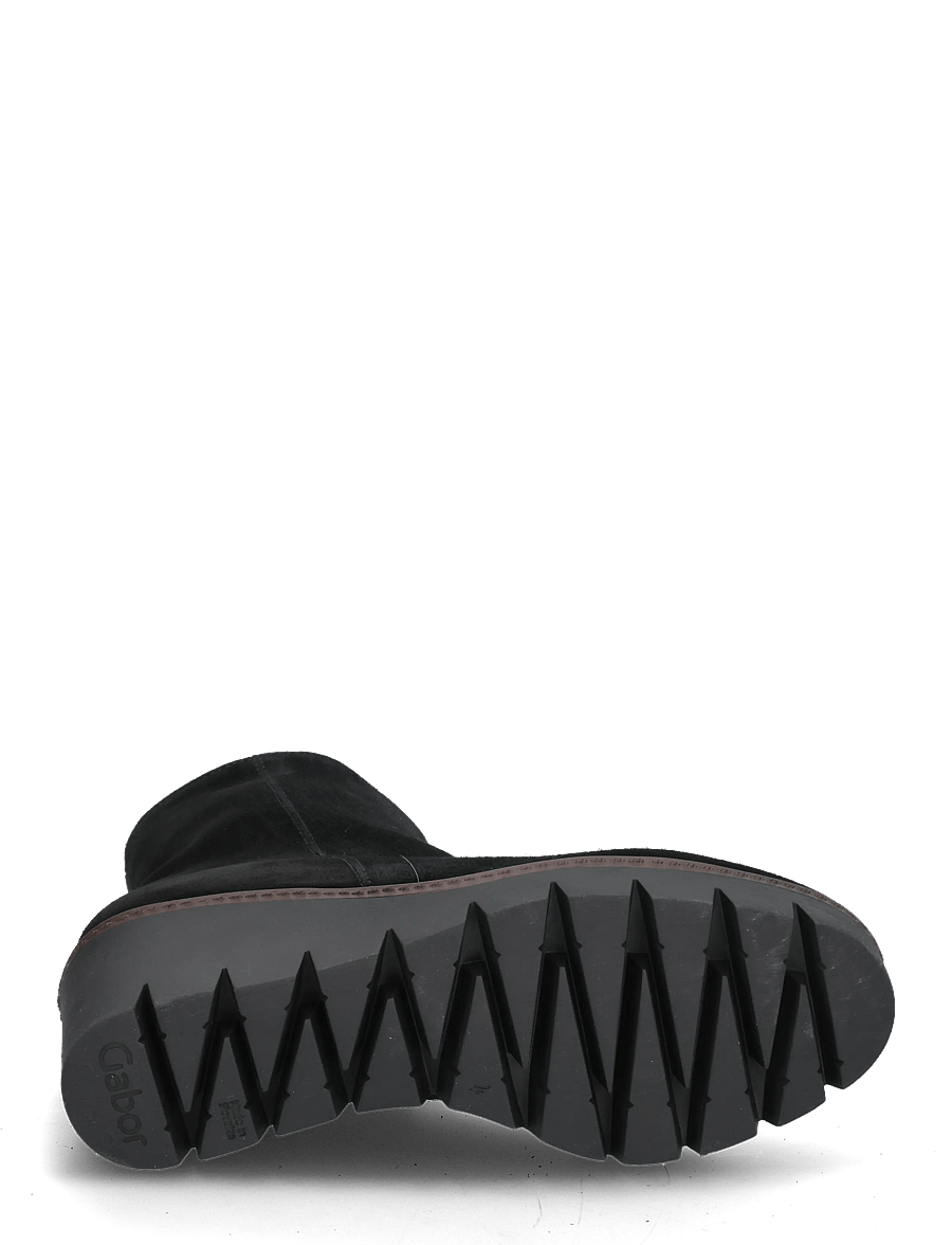 Gabor - Wedge ankle boot - stiefeletten mit absatz - black - 4