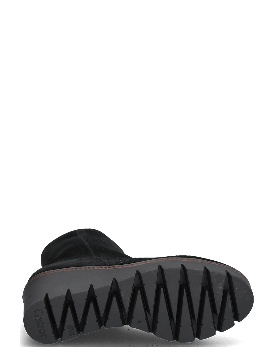 Gabor - Wedge ankle boot - stövletter - black - 4