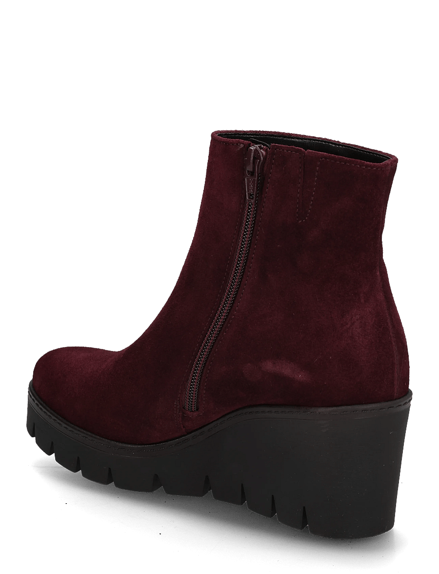 Gabor - Wedge ankle boot - stiefeletten mit absatz - bordeaux - 1