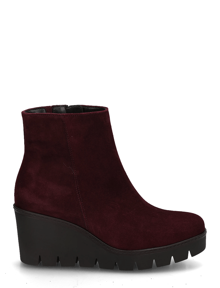 Gabor - Wedge ankle boot - stiefeletten mit absatz - bordeaux - 2