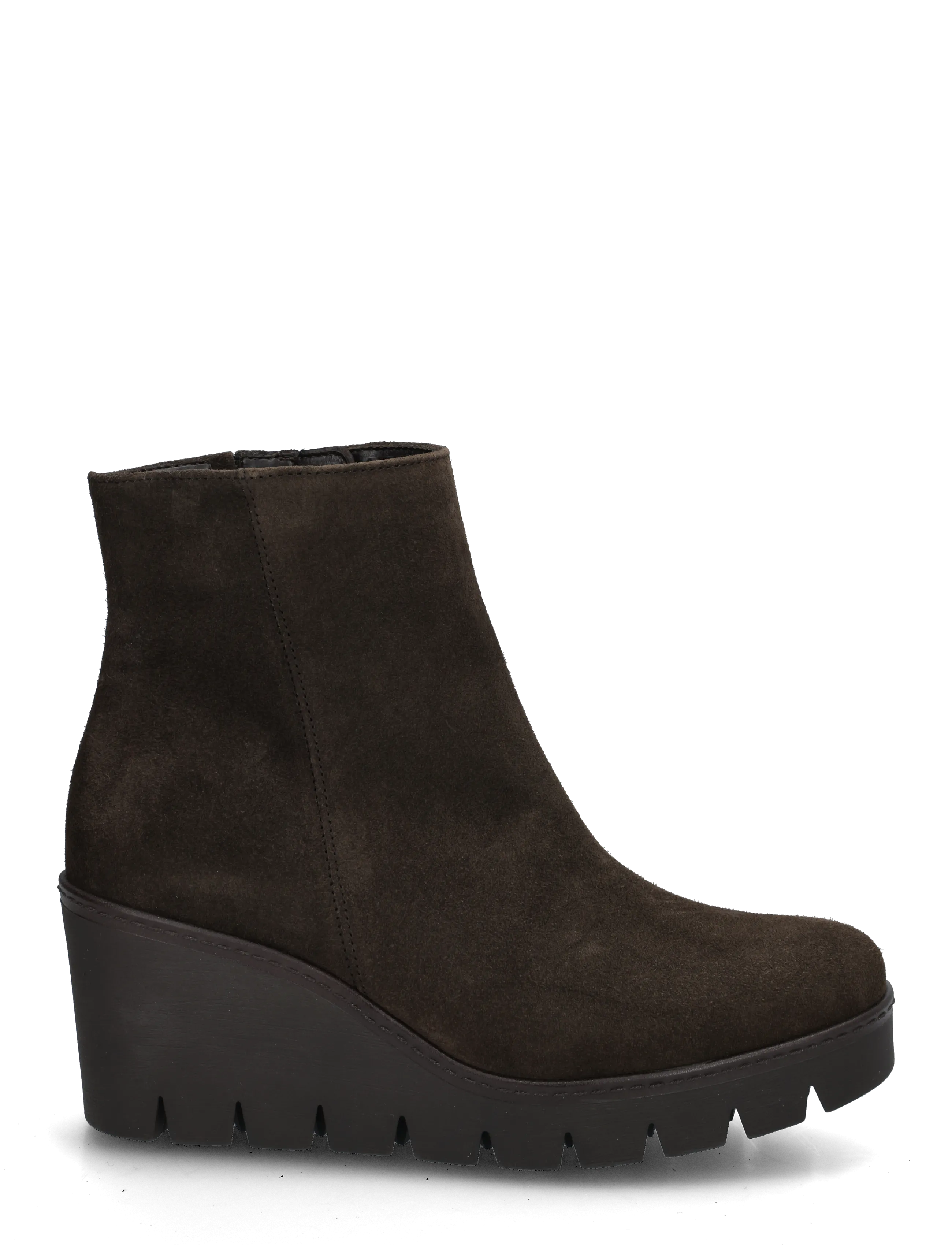 Gabor - Wedge ankle boot - stiefeletten mit absatz - dark brown - 2