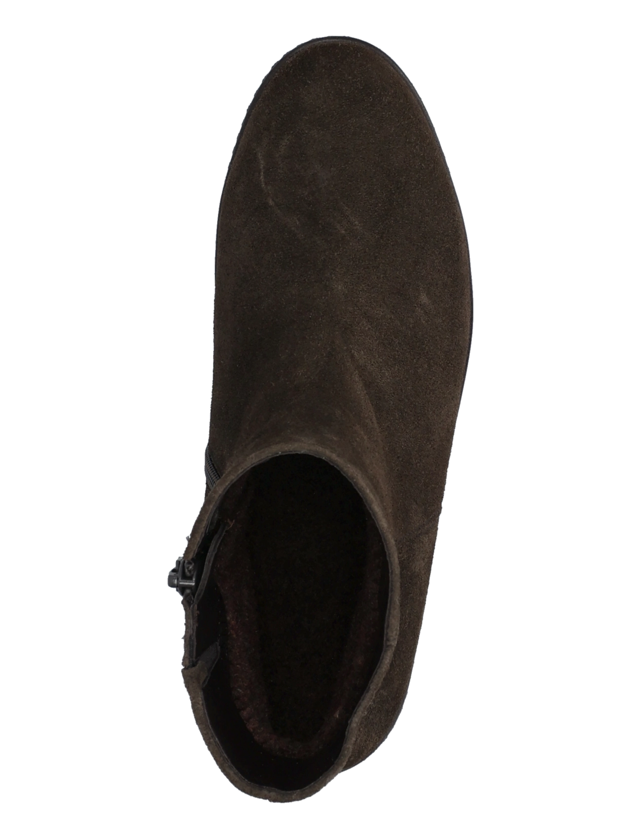 Gabor - Wedge ankle boot - stövletter - dark brown - 3