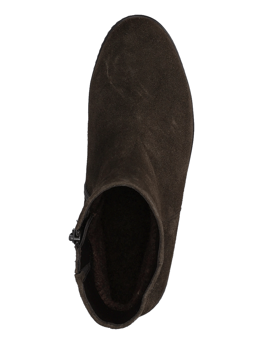 Gabor - Wedge ankle boot - stövletter - dark brown - 3