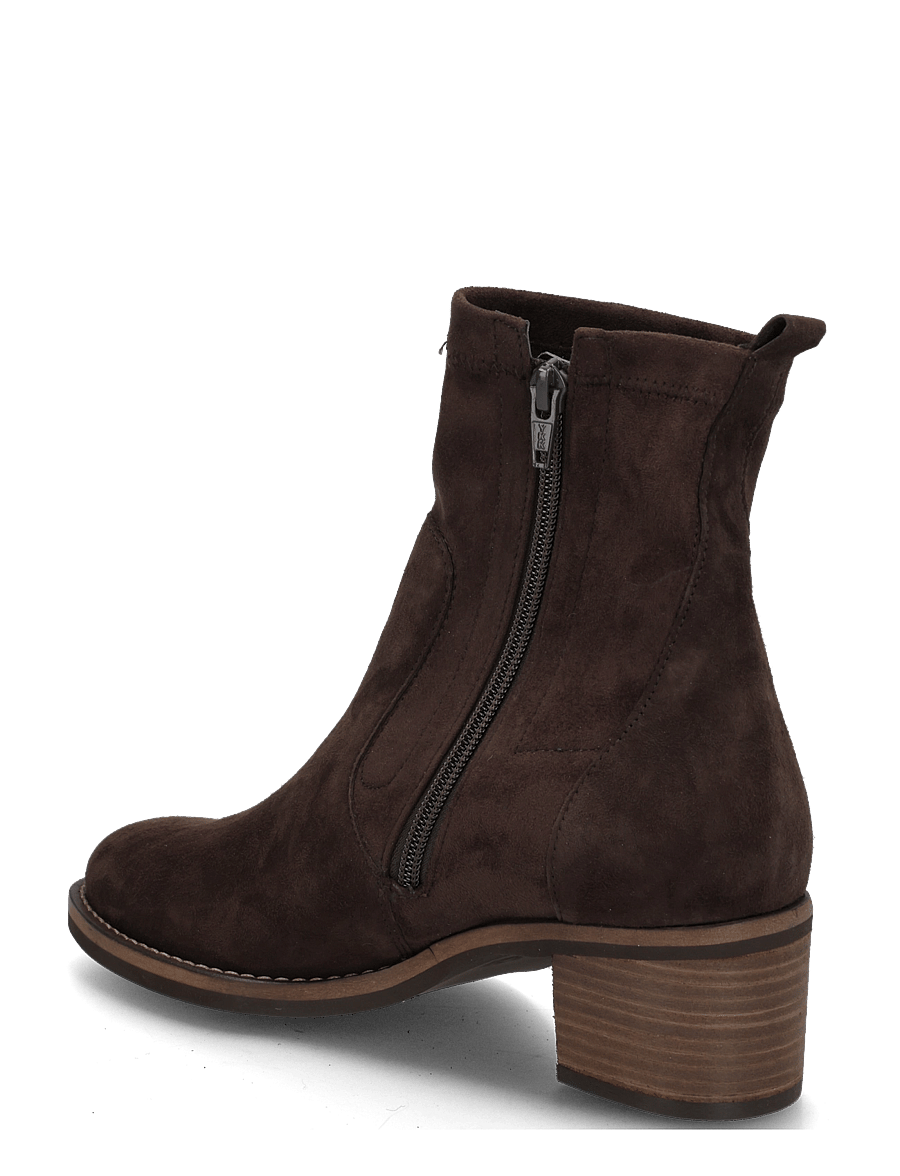 Gabor - Stretch ankle boot - stiefeletten mit absatz - dark brown - 1