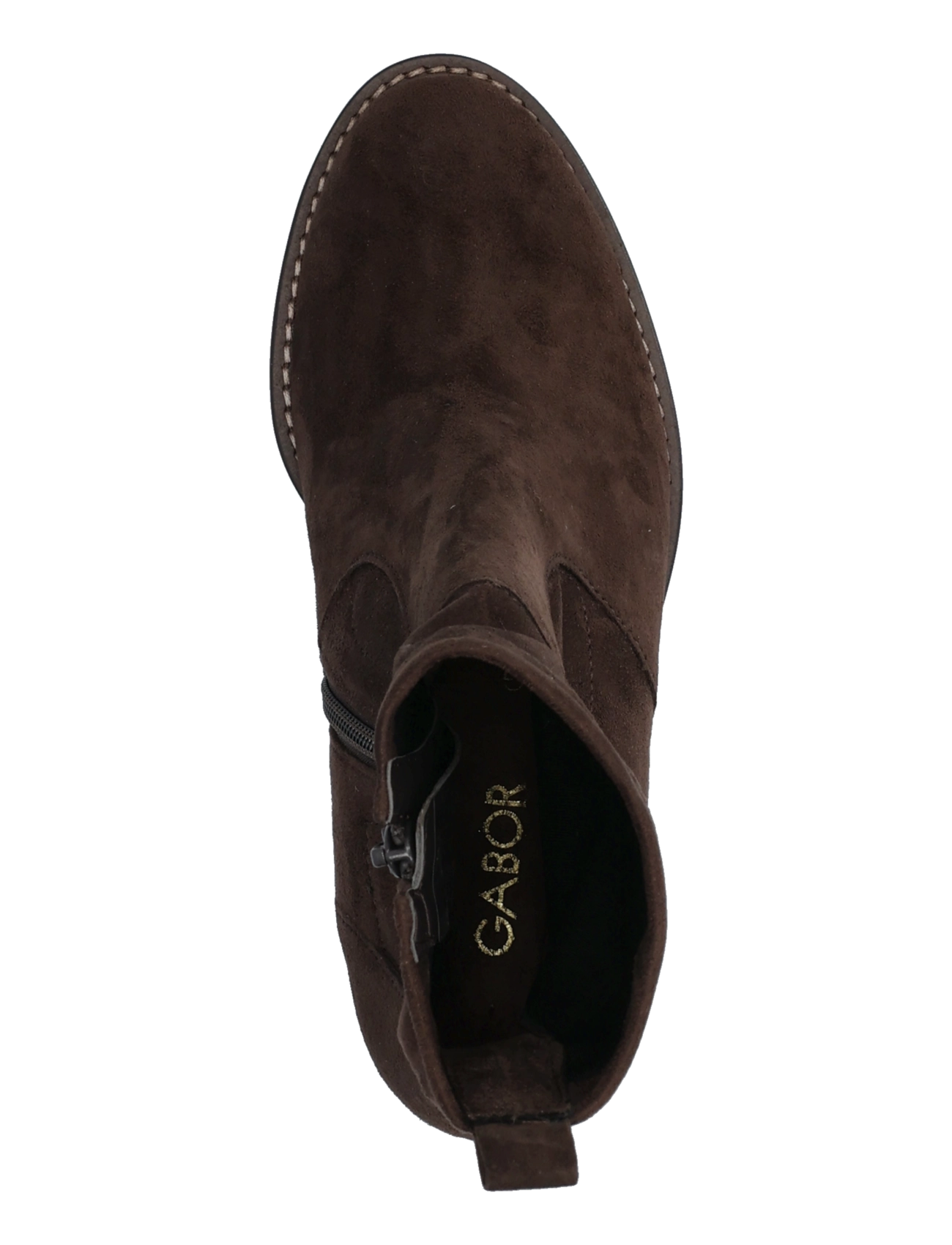 Gabor - Stretch ankle boot - stiefeletten mit absatz - dark brown - 3