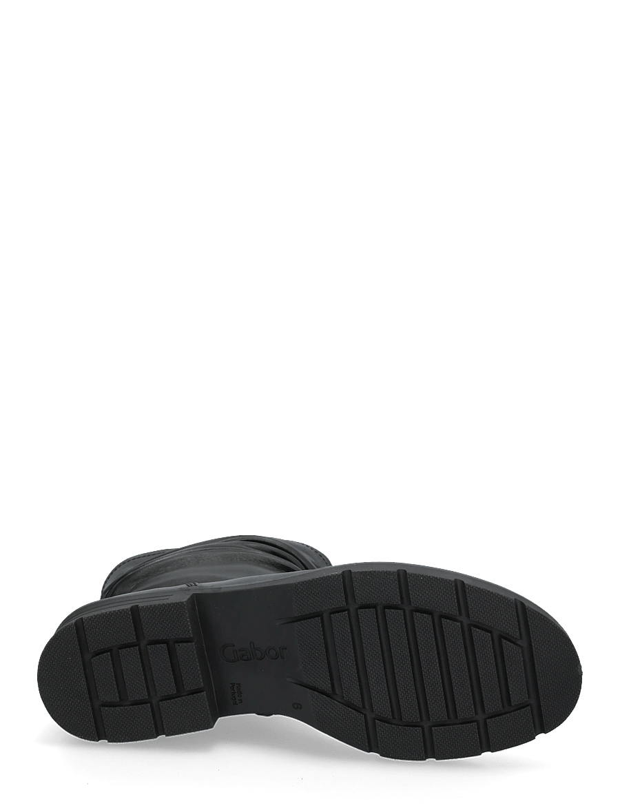 Gabor - Ankle boot - flache stiefeletten - black - 4