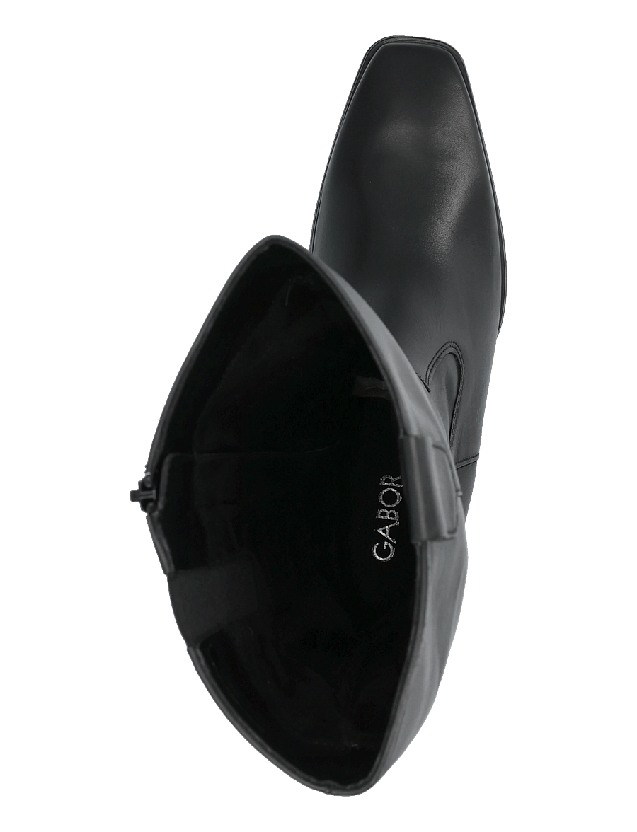 Gabor - Boot - knähöga stövlar - black - 3