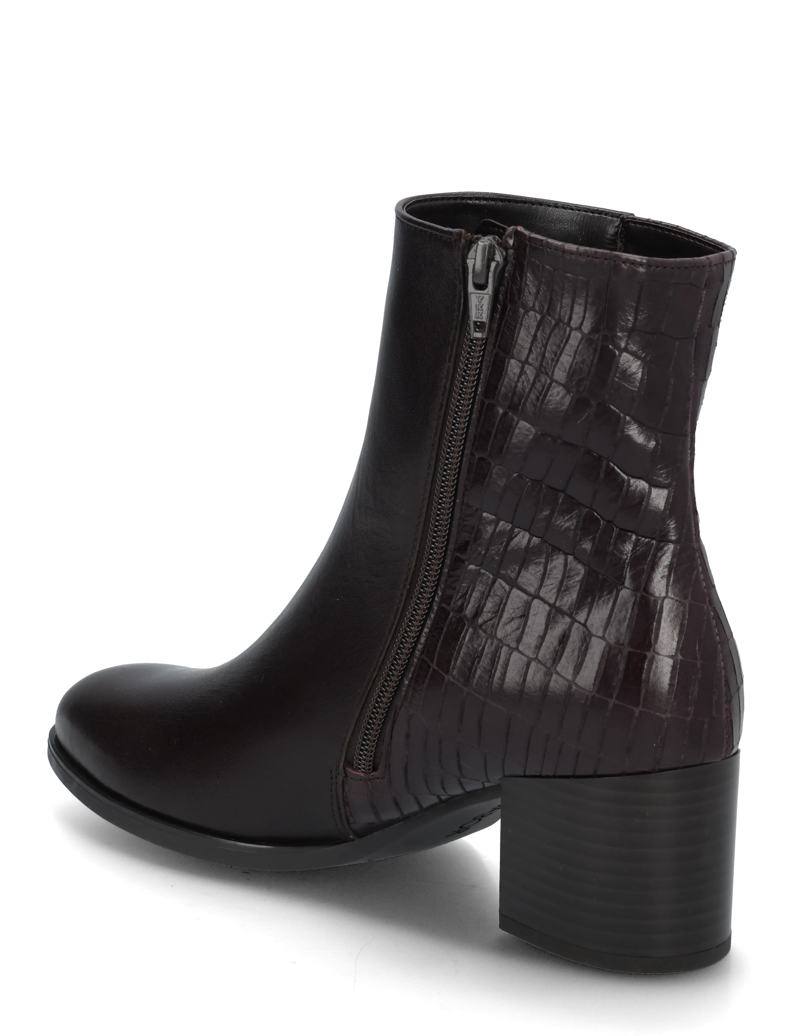 Gabor - Ankle boot - kontsaga poolsaapad - dark brown - 1