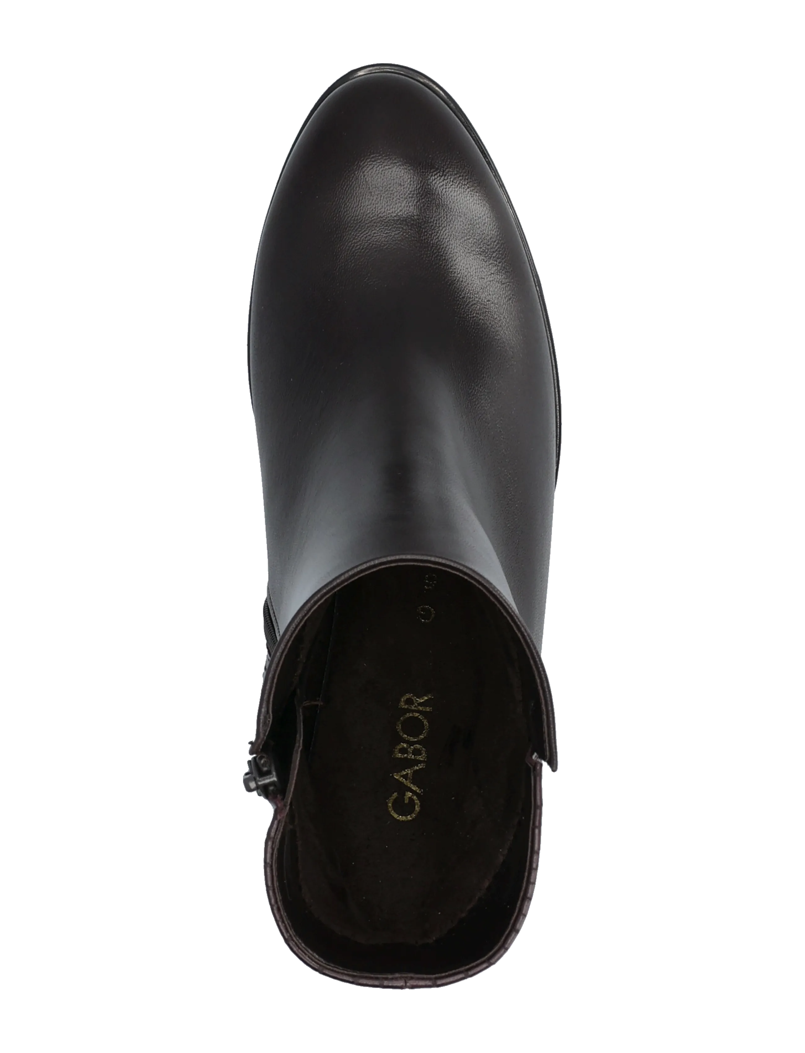 Gabor - Ankle boot - kontsaga poolsaapad - dark brown - 3