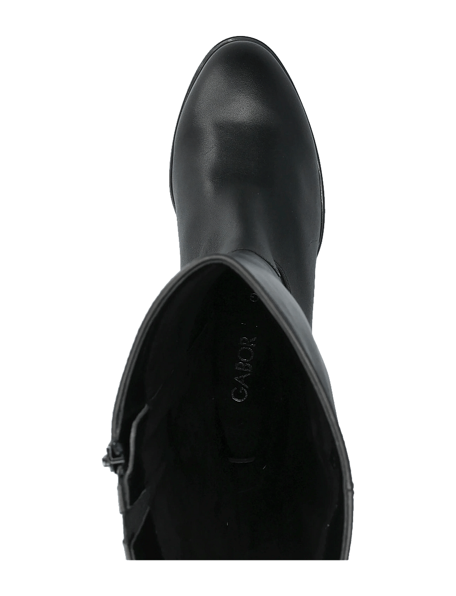 Gabor - Boot - knähöga stövlar - black - 3