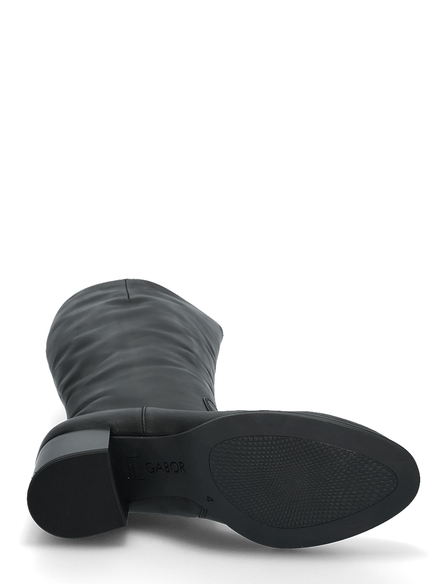 Gabor - Boot - knähöga stövlar - black - 4