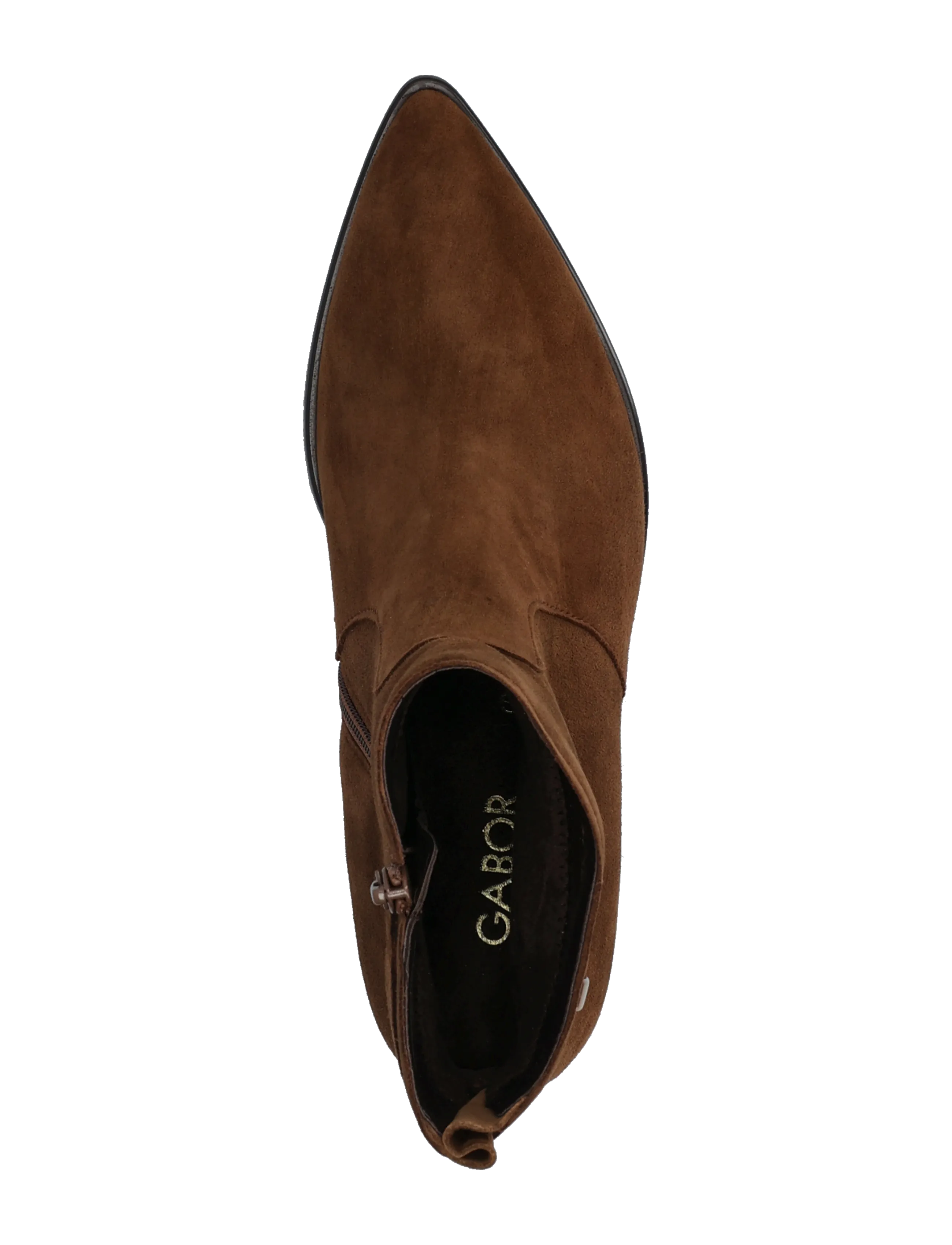 Gabor - Ankle boot - kontsaga poolsaapad - brown - 3