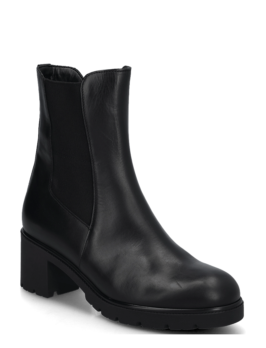 Gabor - Chelsea - stiefeletten mit absatz - black - 0