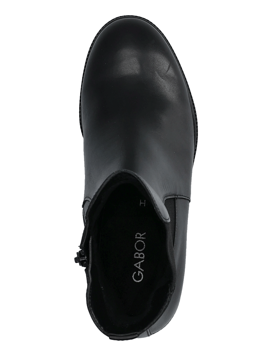 Gabor - Chelsea - stiefeletten mit absatz - black - 3