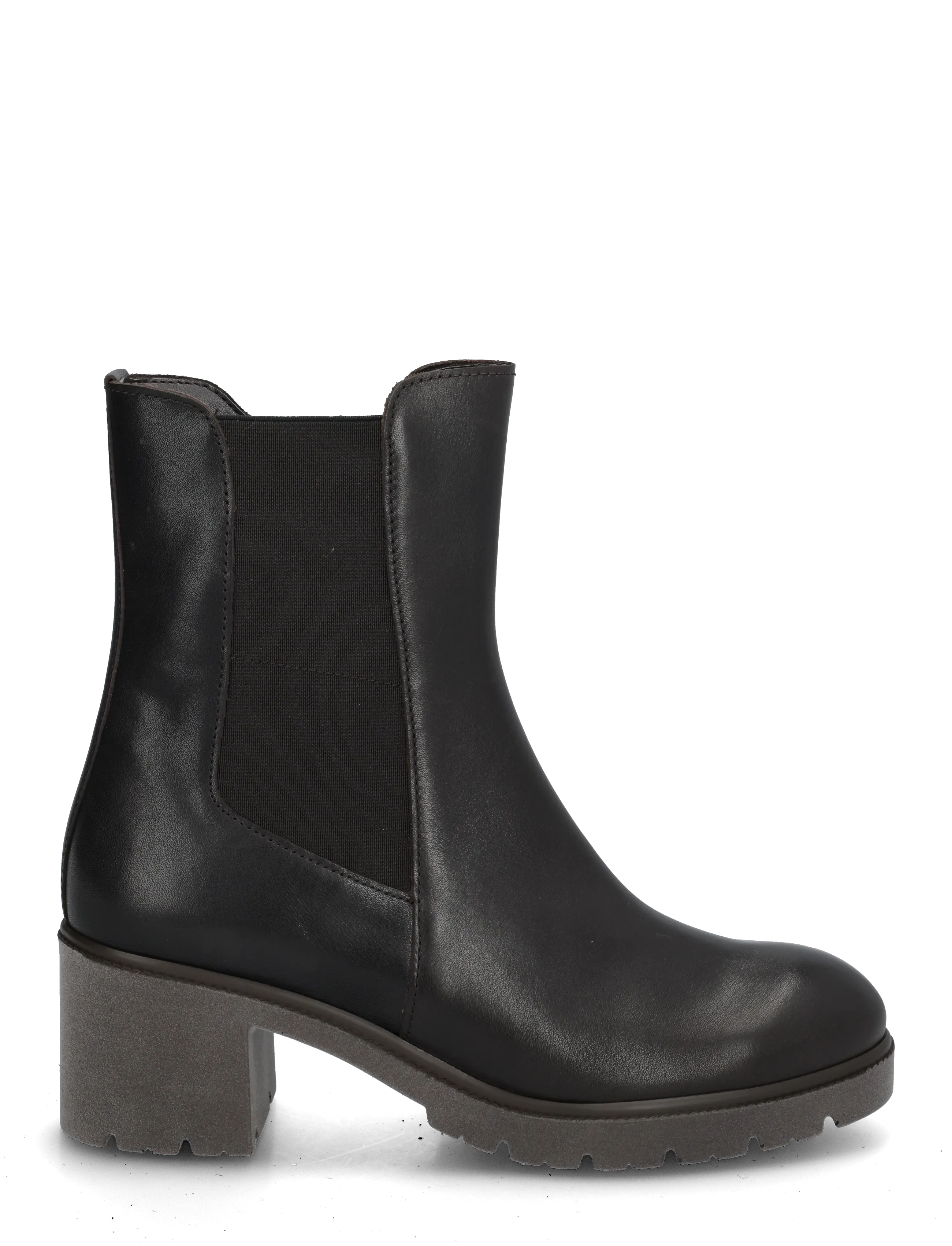 Gabor - Chelsea - stiefeletten mit absatz - dark brown - 2