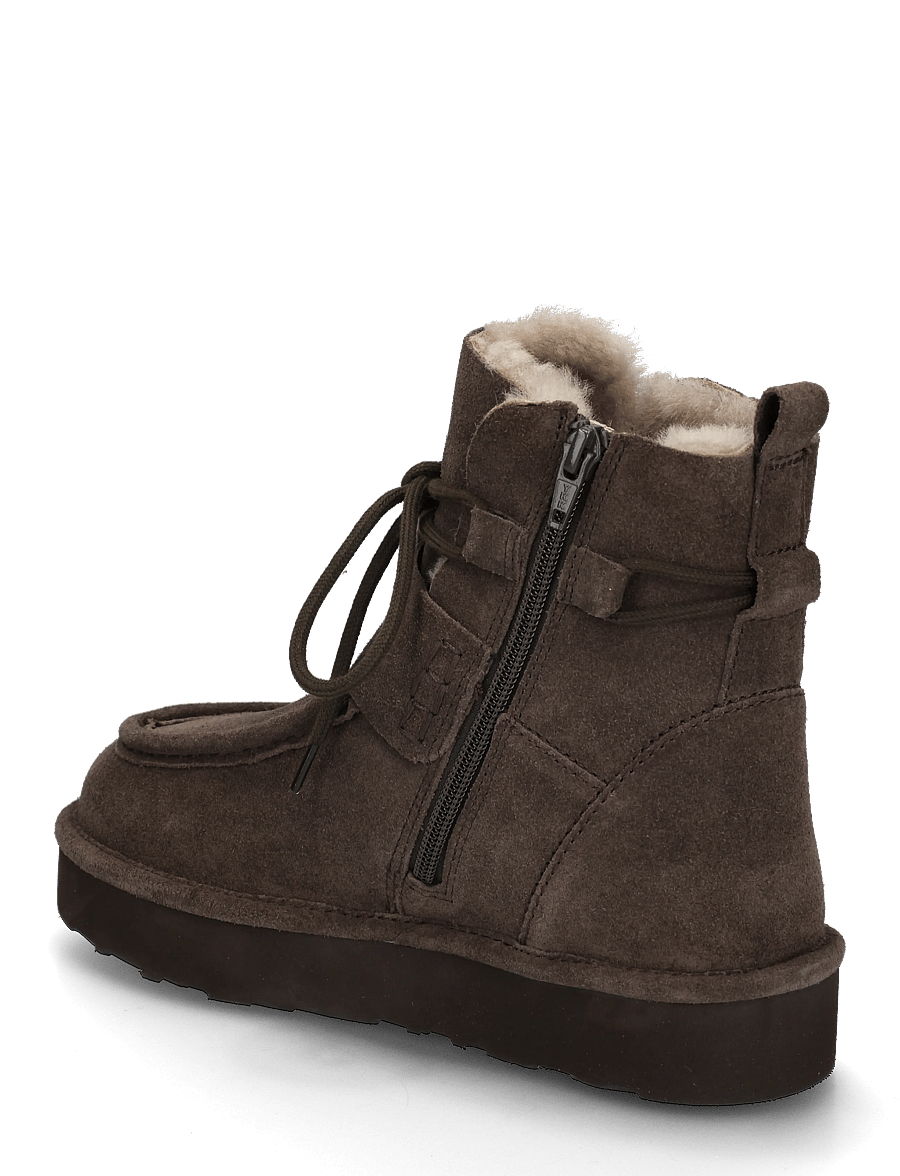 Gabor - Laced ankle boot, warmlining - winterschuhe - dark brown - 1