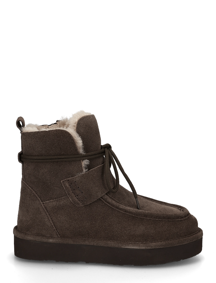 Gabor - Laced ankle boot, warmlining - winterschuhe - dark brown - 2