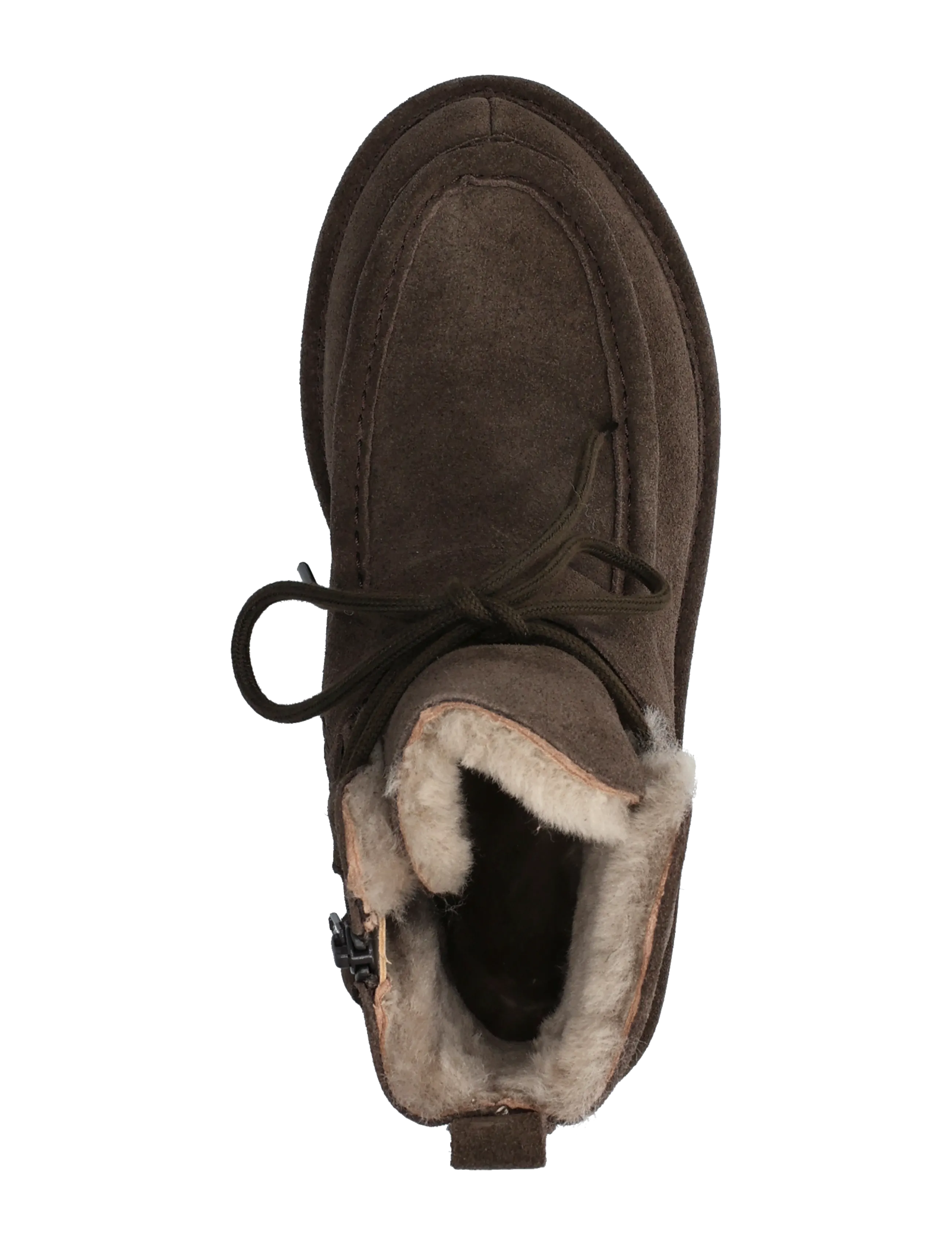 Gabor - Laced ankle boot, warmlining - winterschuhe - dark brown - 3