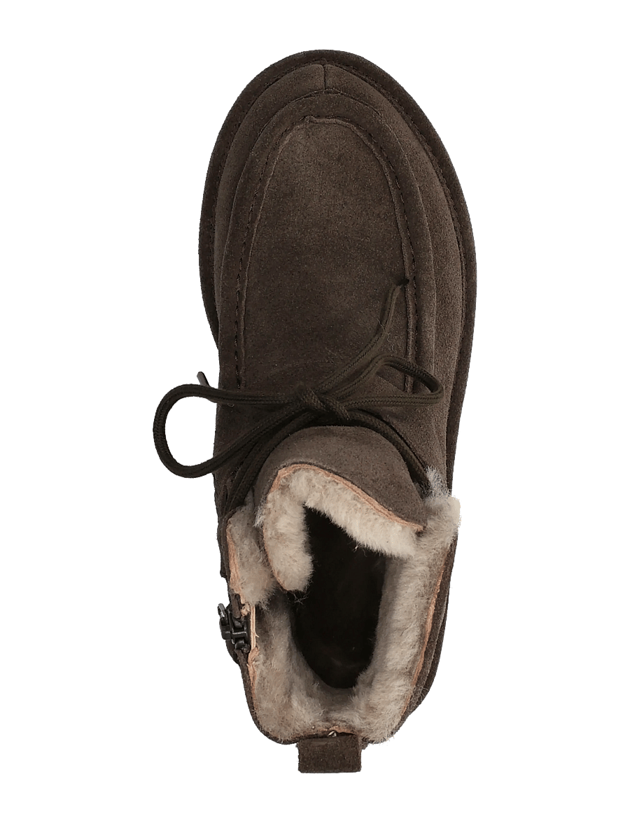 Gabor - Laced ankle boot, warmlining - winterschuhe - dark brown - 3
