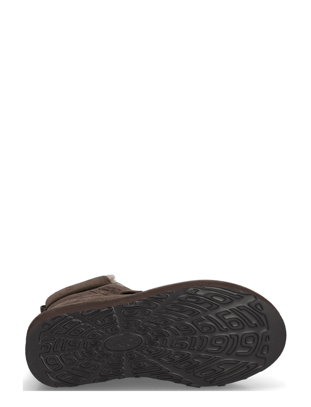 Gabor - Laced ankle boot, warmlining - flat ankle boots - dark brown - 4