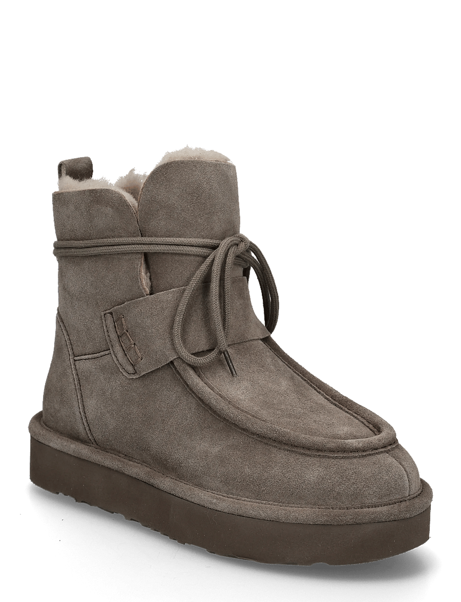 Gabor - Laced ankle boot, warmlining - winterschuhe - taupe - 1