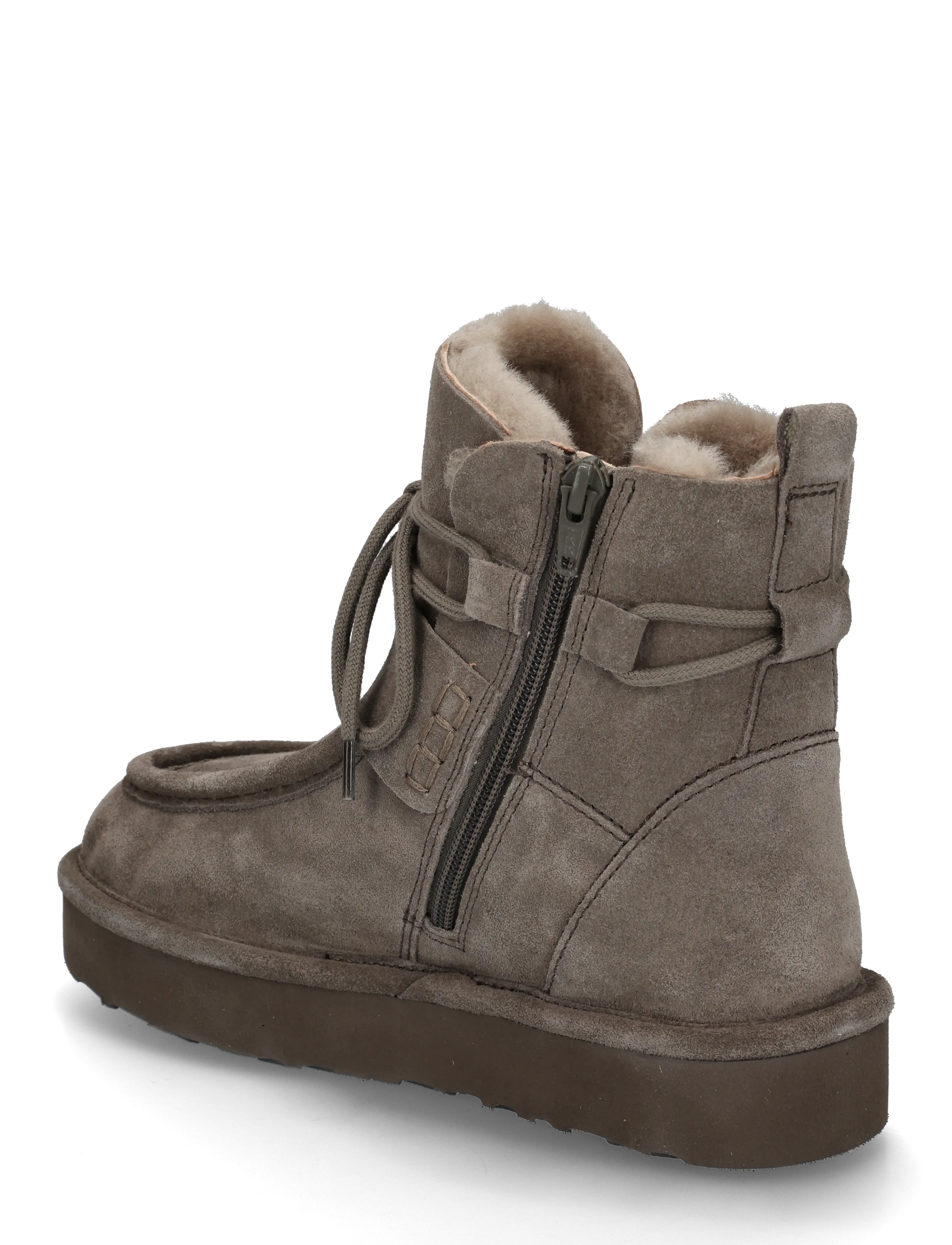 Gabor - Laced ankle boot, warmlining - winterschuhe - taupe - 2