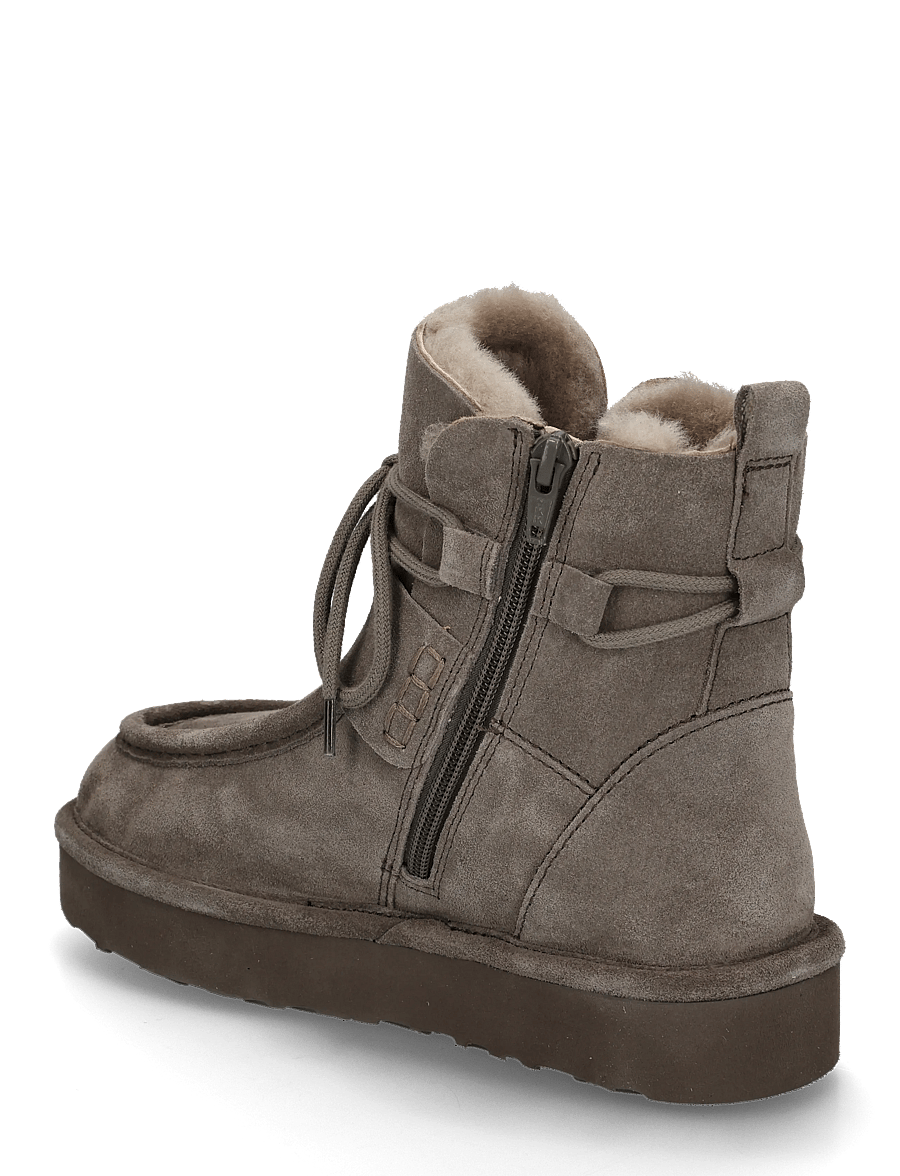 Gabor - Laced ankle boot, warmlining - winterschuhe - taupe - 2