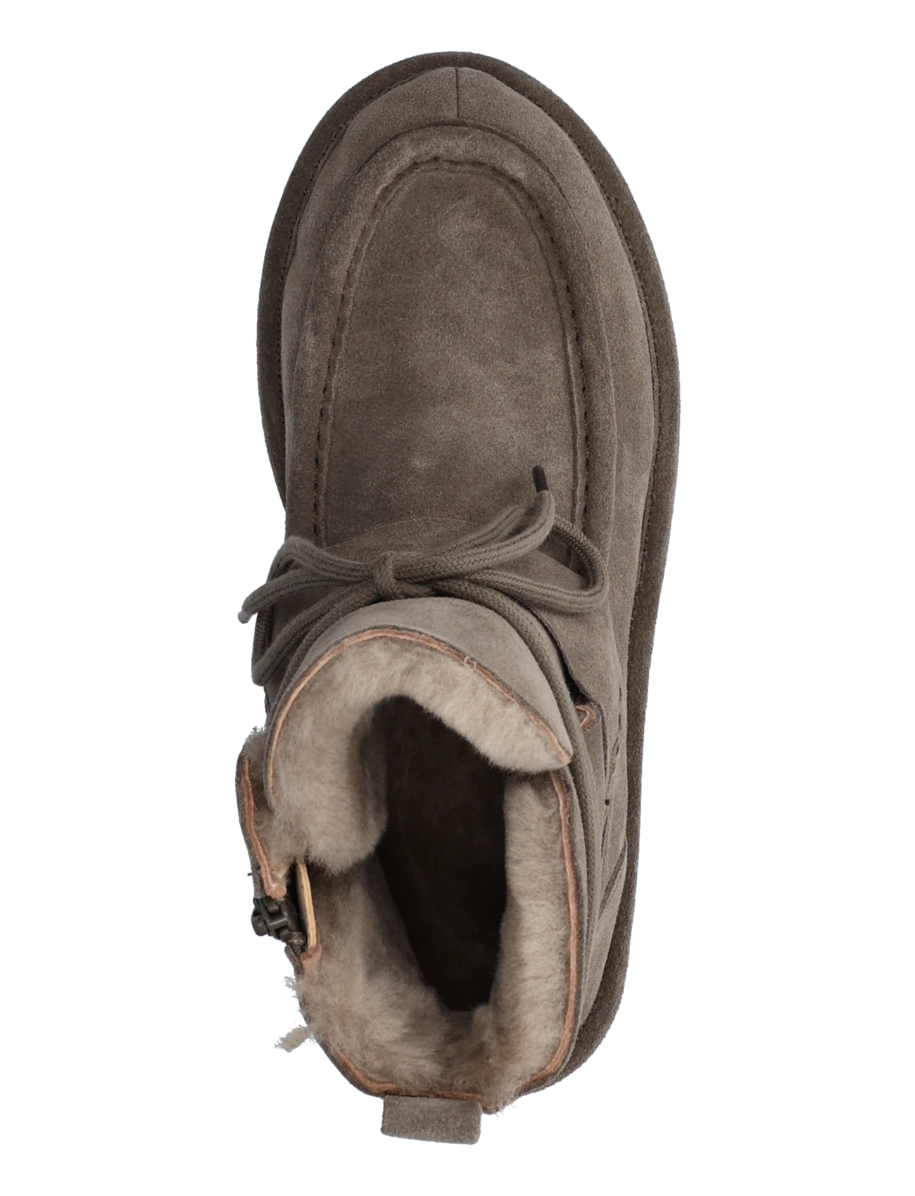 Gabor - Laced ankle boot, warmlining - taupe - 3