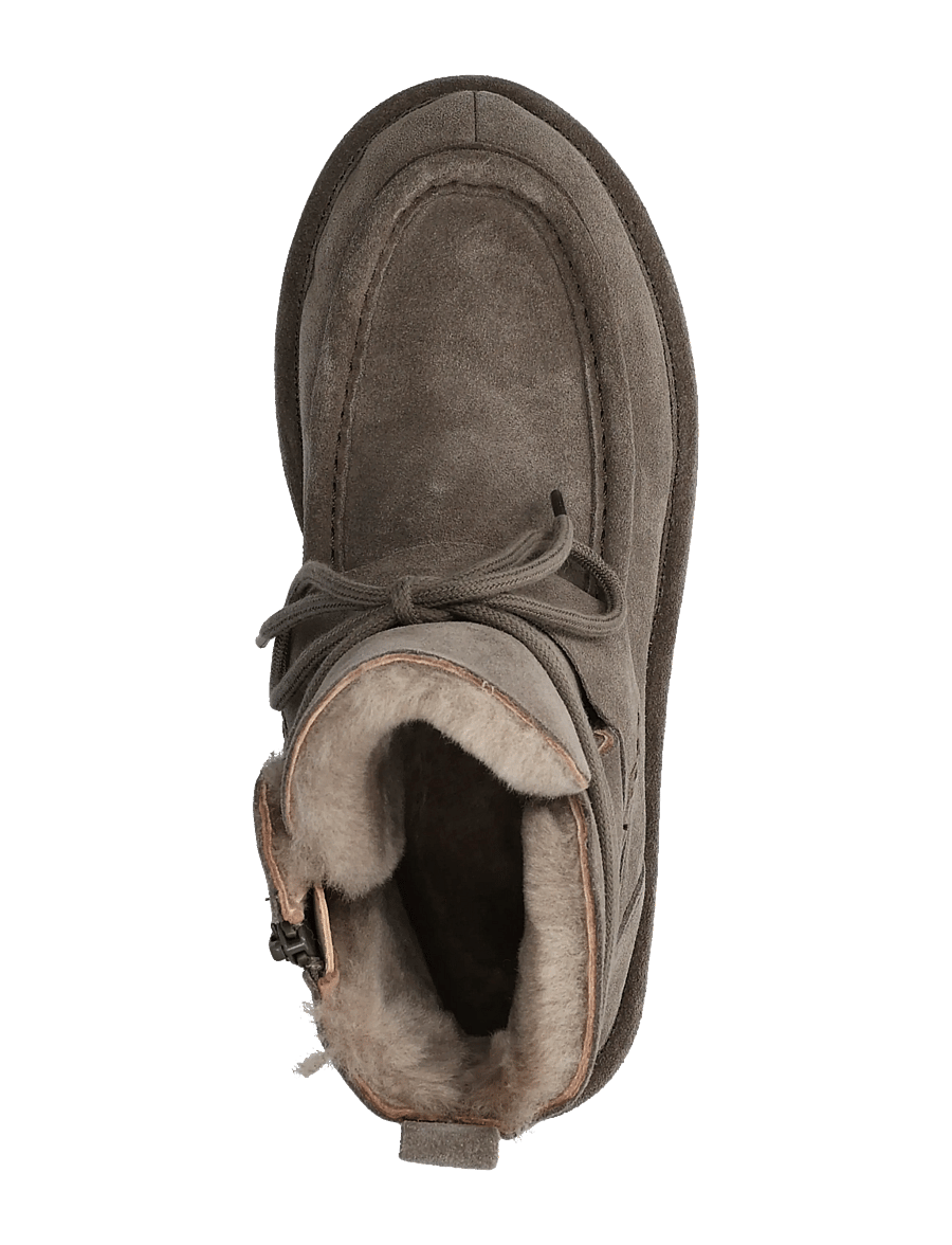Gabor - Laced ankle boot, warmlining - winterschuhe - taupe - 4