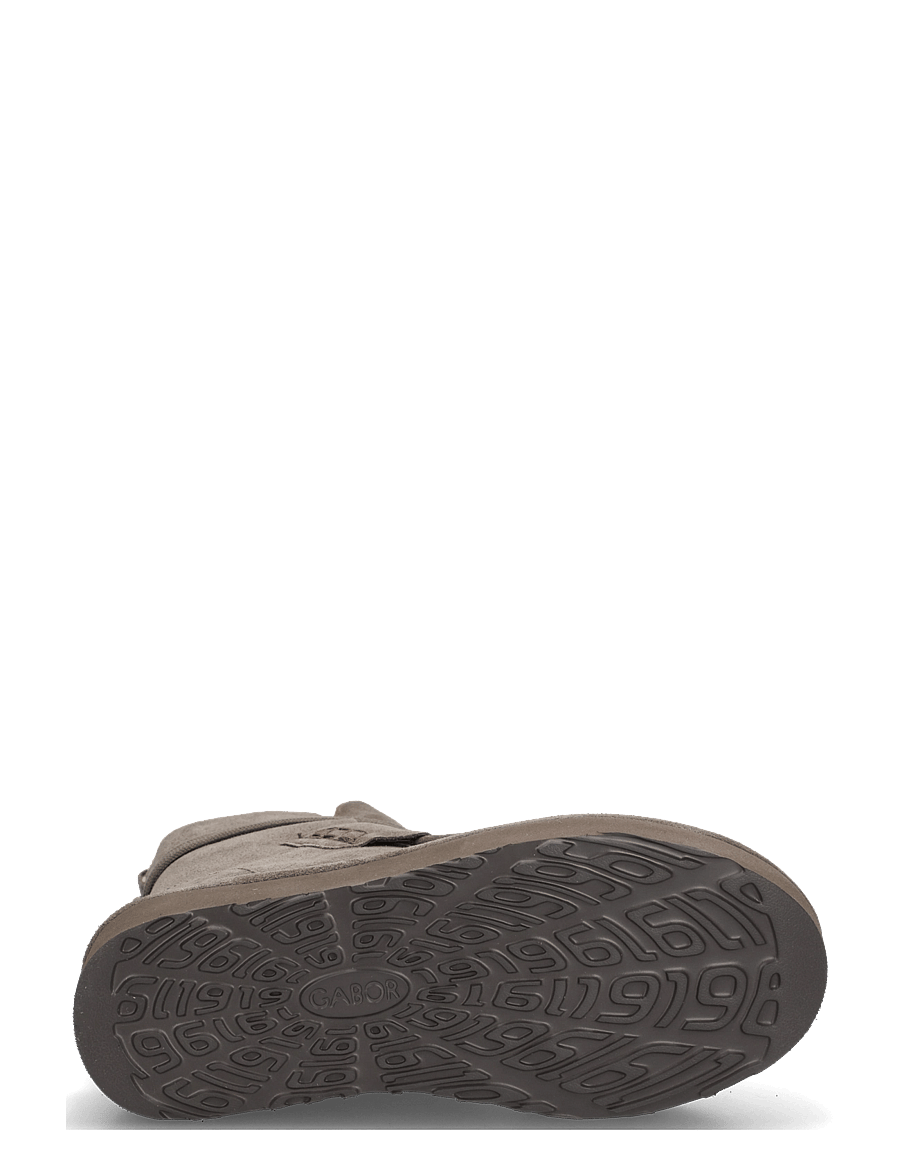 Gabor - Laced ankle boot, warmlining - flache stiefeletten - taupe - 4