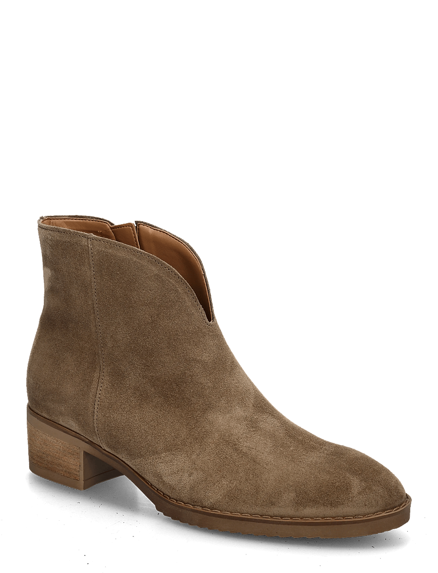Gabor - Ankle boot - kontsaga poolsaapad - dark sand - 0