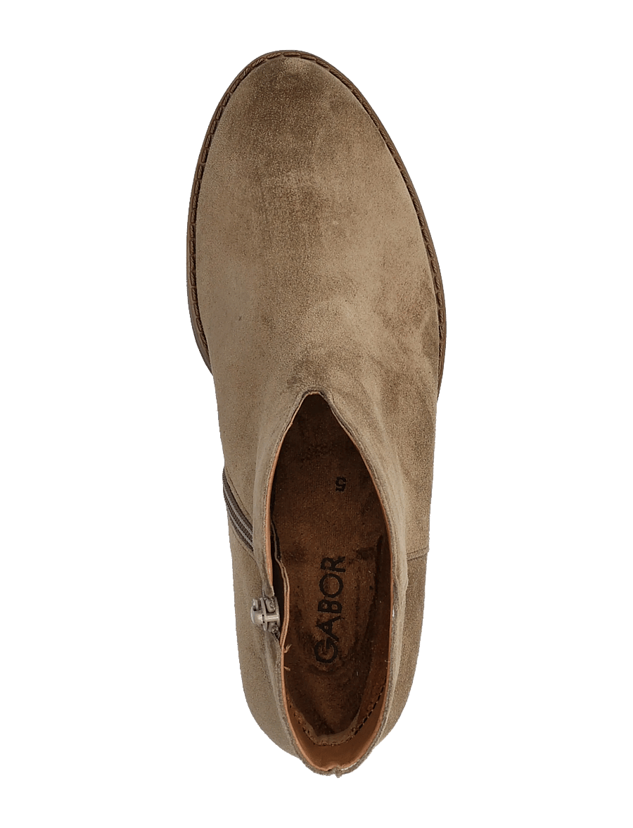 Gabor - Ankle boot - kontsaga poolsaapad - dark sand - 3
