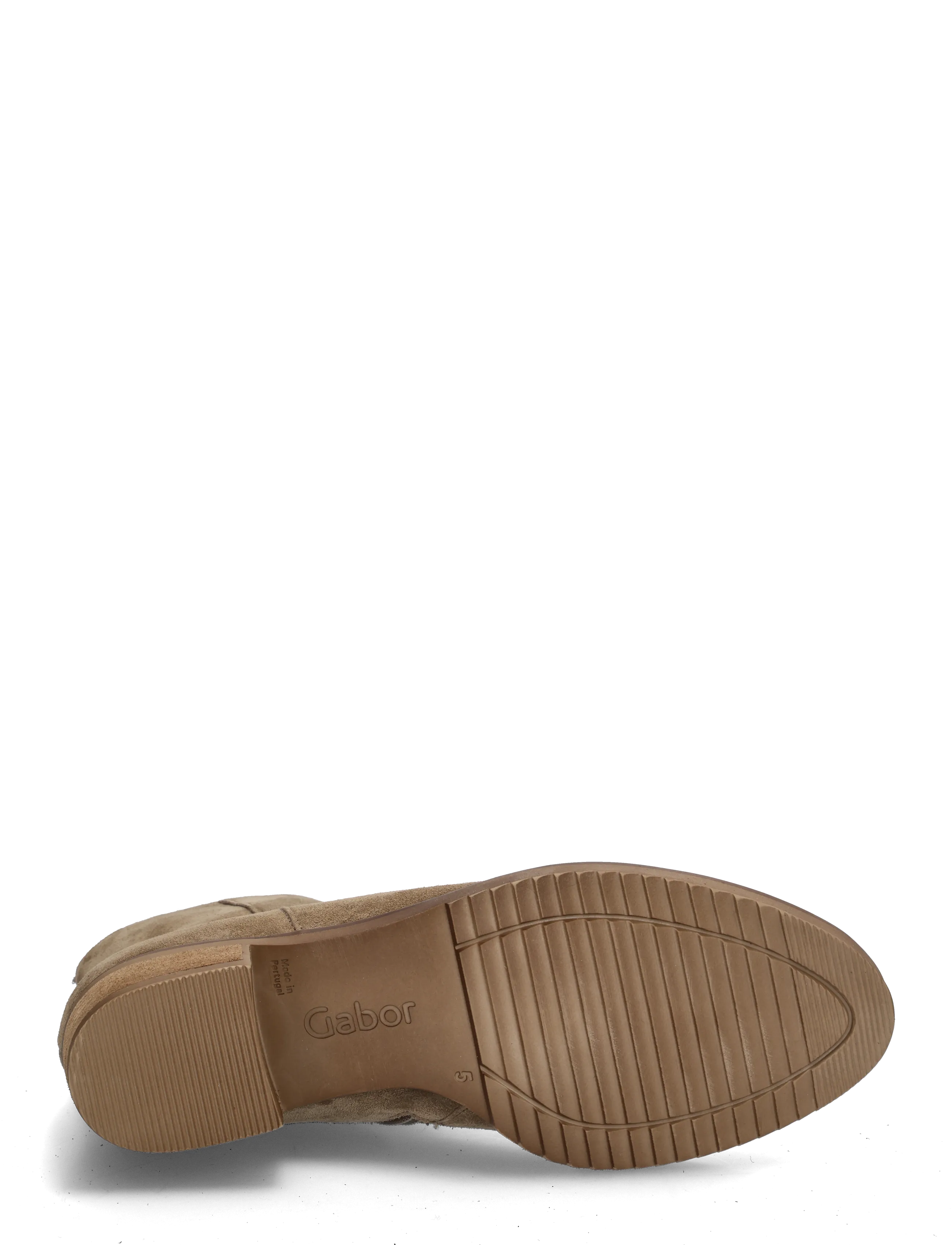 Gabor - Ankle boot - kontsaga poolsaapad - dark sand - 4
